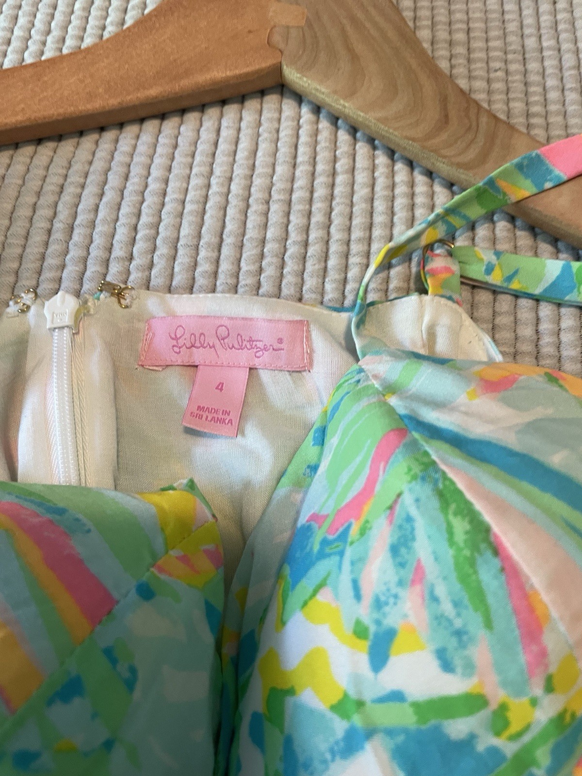 Lilly Pulitzer Christine Sea Salt & Sun Sundress Size 4