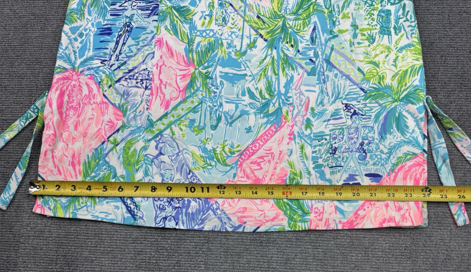 Lilly Pulitzer CASIDY STRETCH SHIFT DRESS Multi Bohemian Queen Pink Blue 16