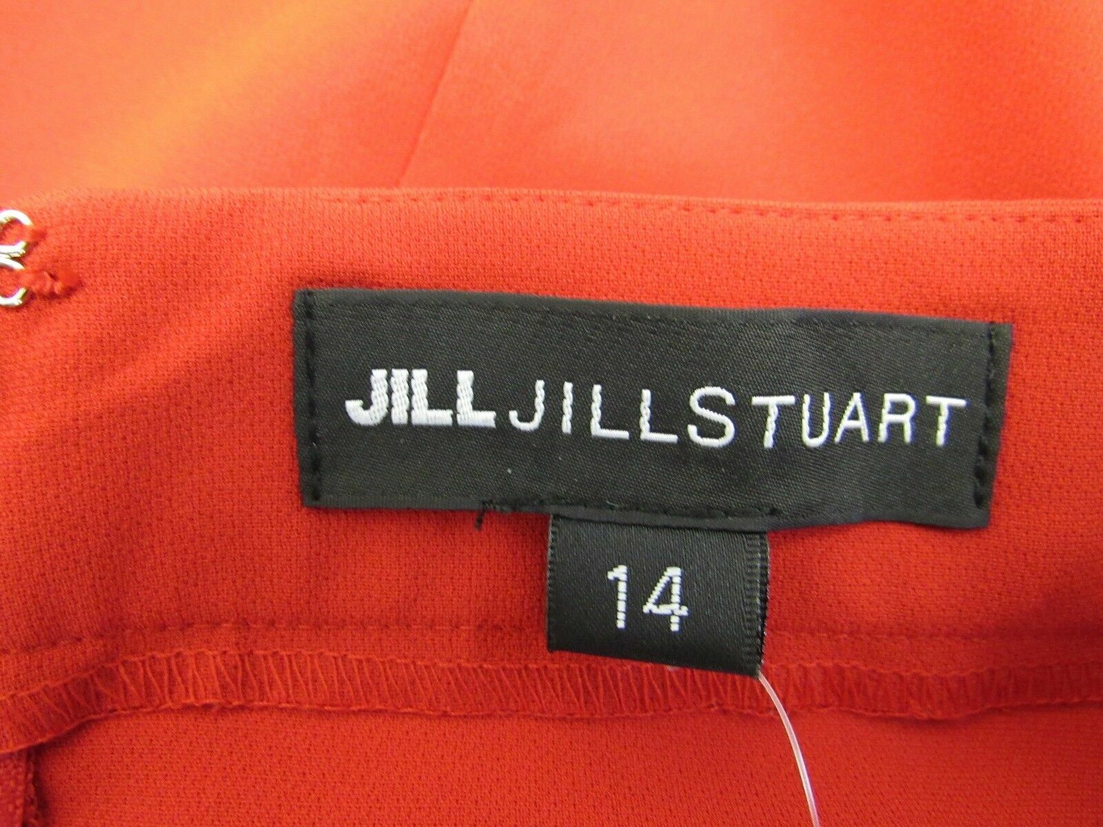 JILL STUART Cardinal Red Cut-Out Open Back Criss-Cross Stretch Crepe Gown 14 US