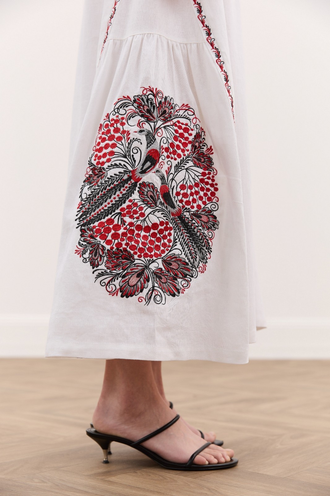 Ukrainian Embroidered Dress “Петриківська”