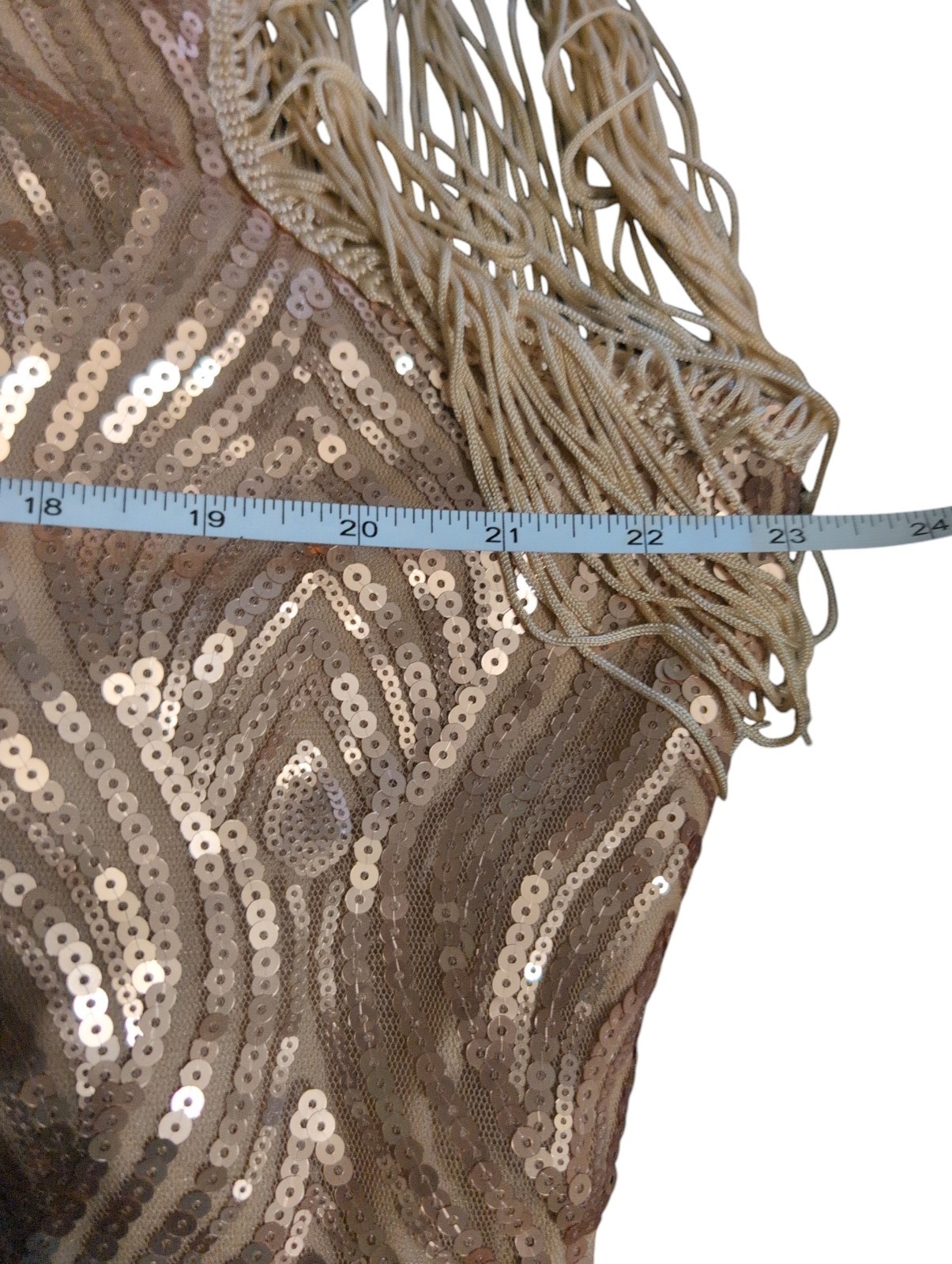 Babeyond Dress Tango Fringe Sassy Sequins Party Cocktail Club Fashion XXXL