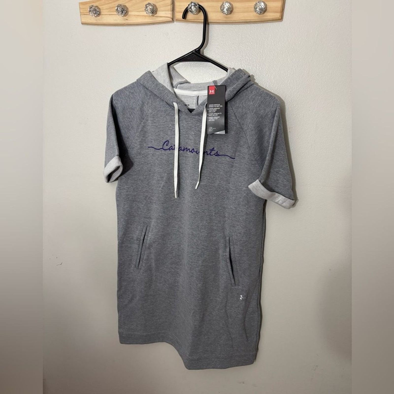 Western Carolina University Catamounts Under Armour Sweatshirt Dress NWT Size M