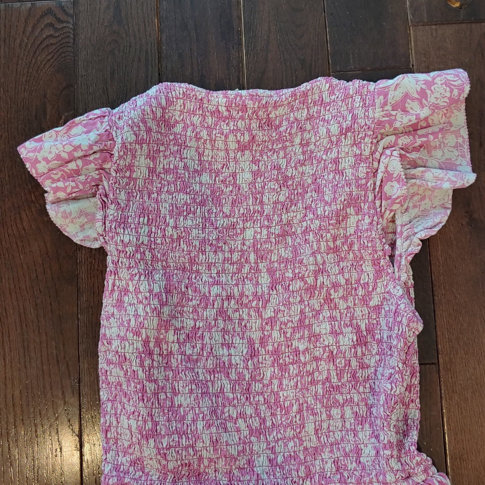 Women’s Universal Thread Smocked Mini Dress Pink Size M EUC 2022 Model