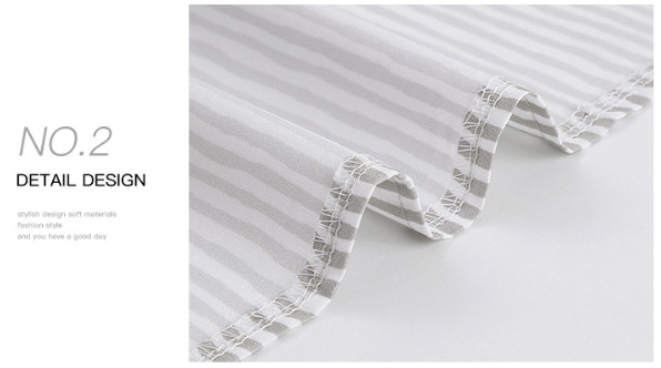 Striped Hanging Neck Spring & Summer Dress