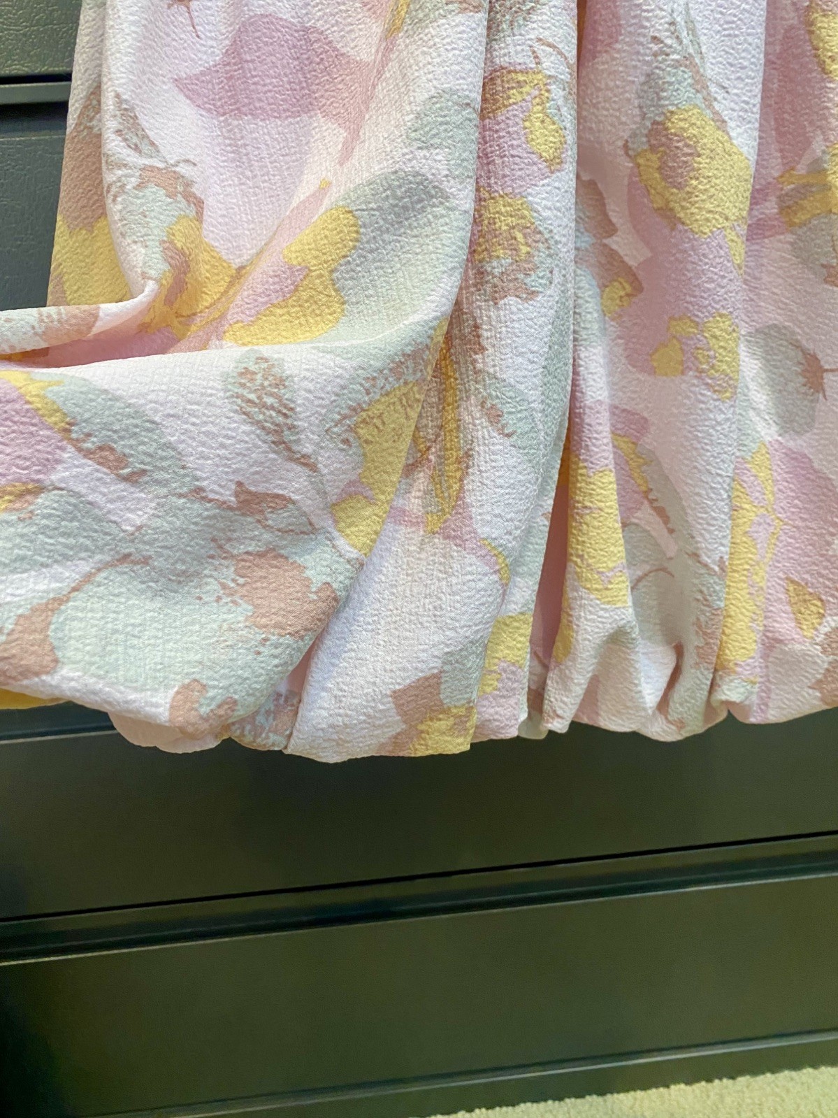 NWT En Creme Sundress Spaghetti Straps, Sz. Small Ladies Cute Bow Front Pastels