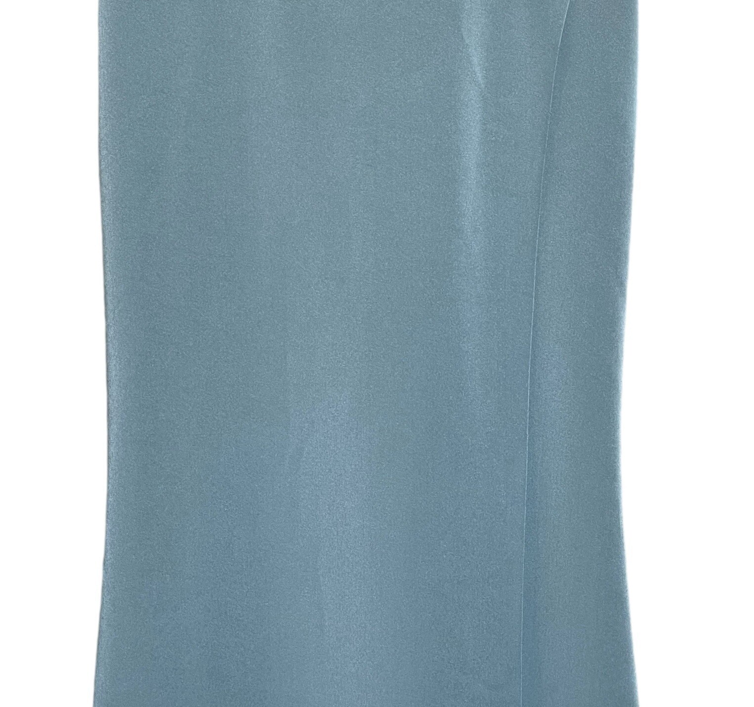Mac Duggal Gown Dress Size 2 Embellished Beaded Cap Sleeves Sea Mist 79298