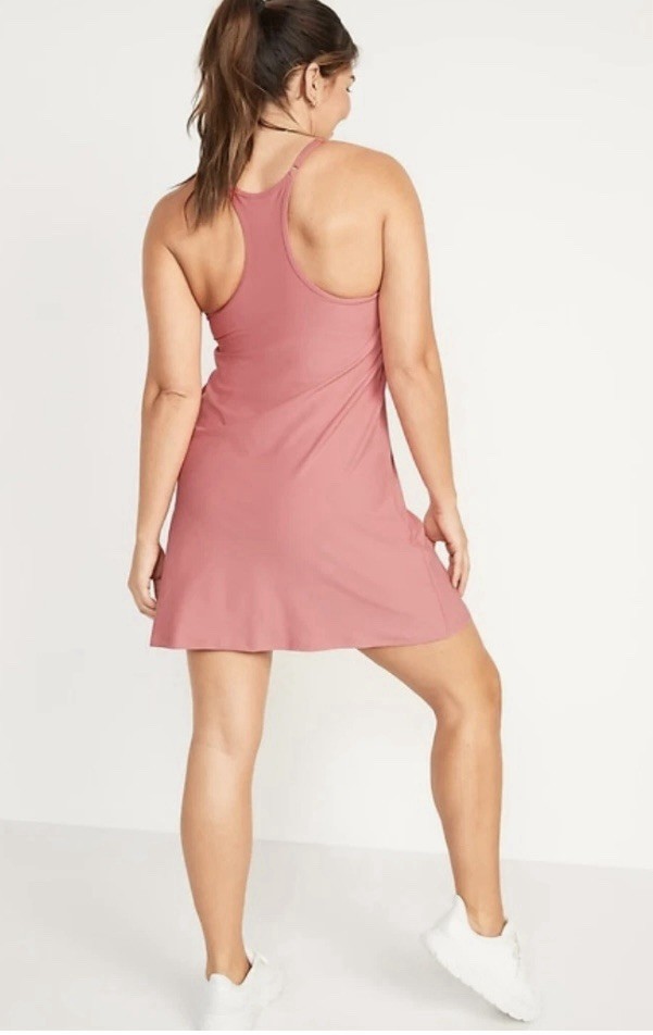 Old Navy Active PowerSoft Go-Dry Dress – Women’s Large – Rose Pink
