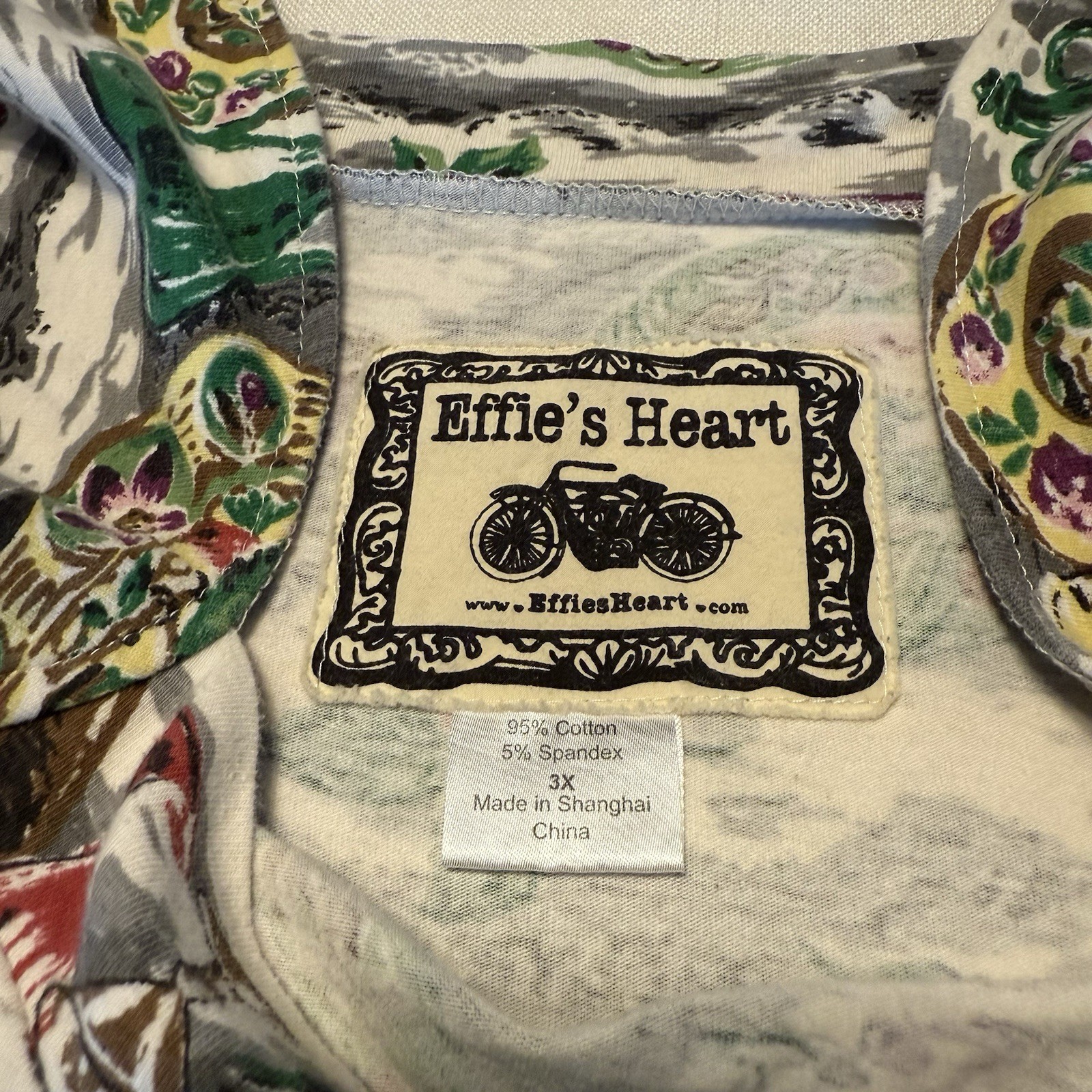 Effie’s Heart Fit & Flare Dinner Scene Still Life Print Midi Dress – 3X