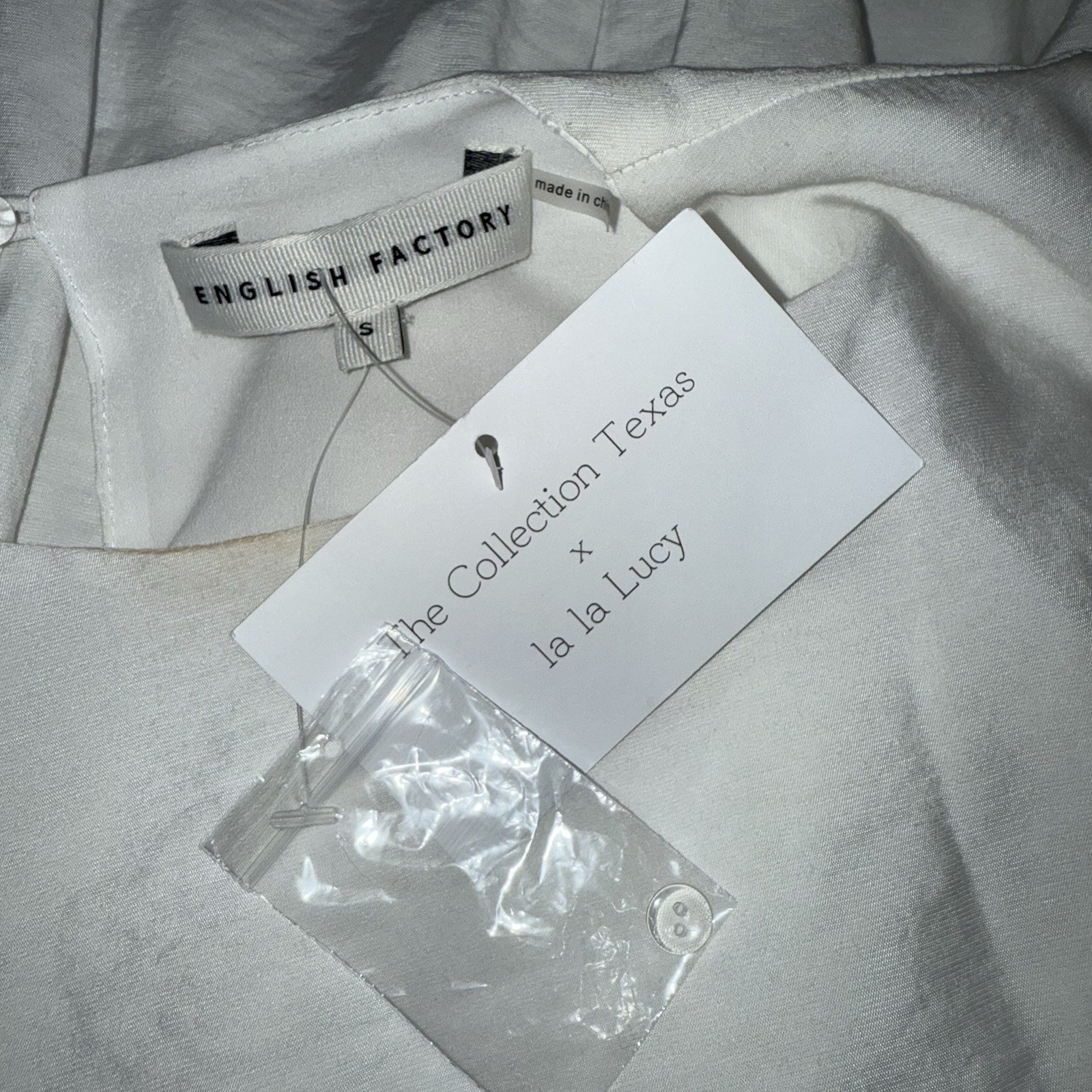 New with flaws English factory Texas collection x la la Lucy dress