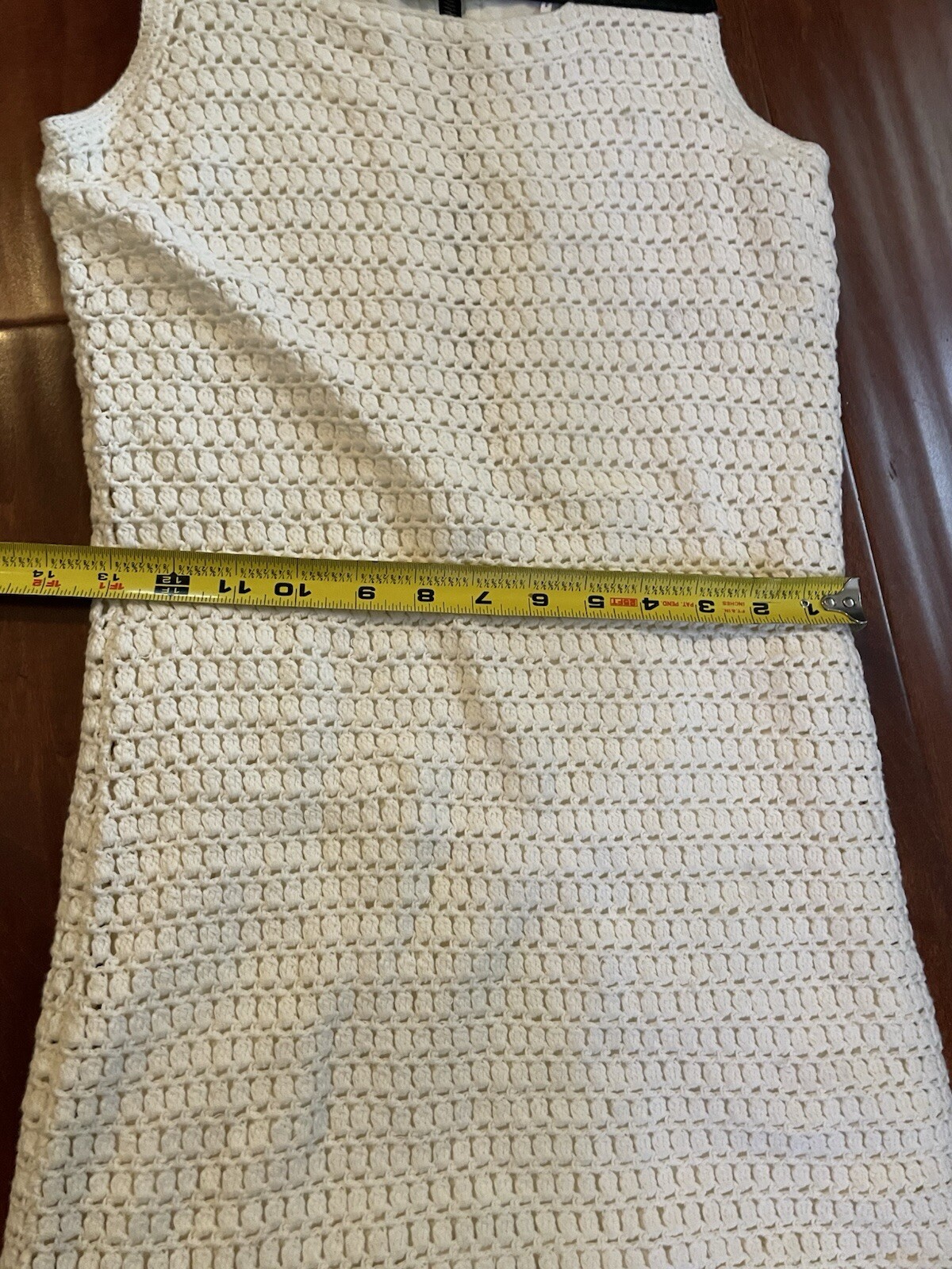 Sandro Mini Cotton Knit dress genuine sheepskin leather collar SZ:1