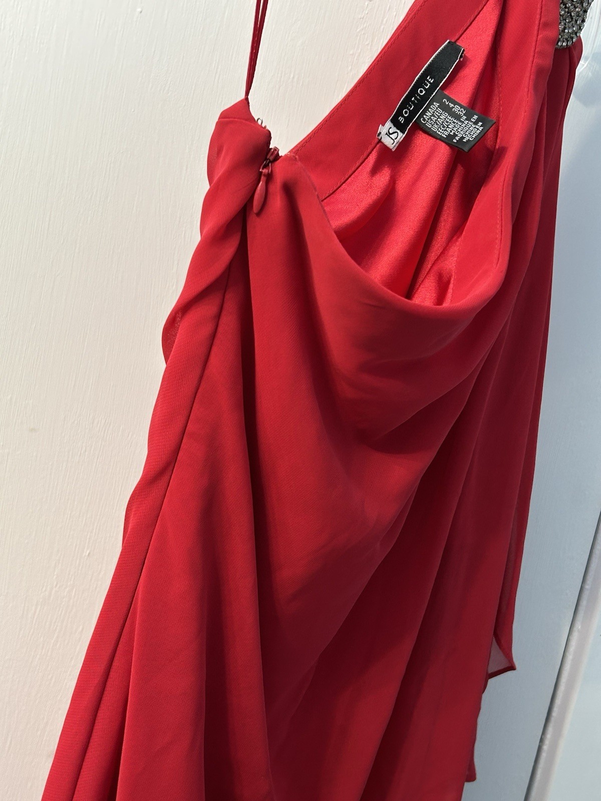 Js boutique size 2 red dress