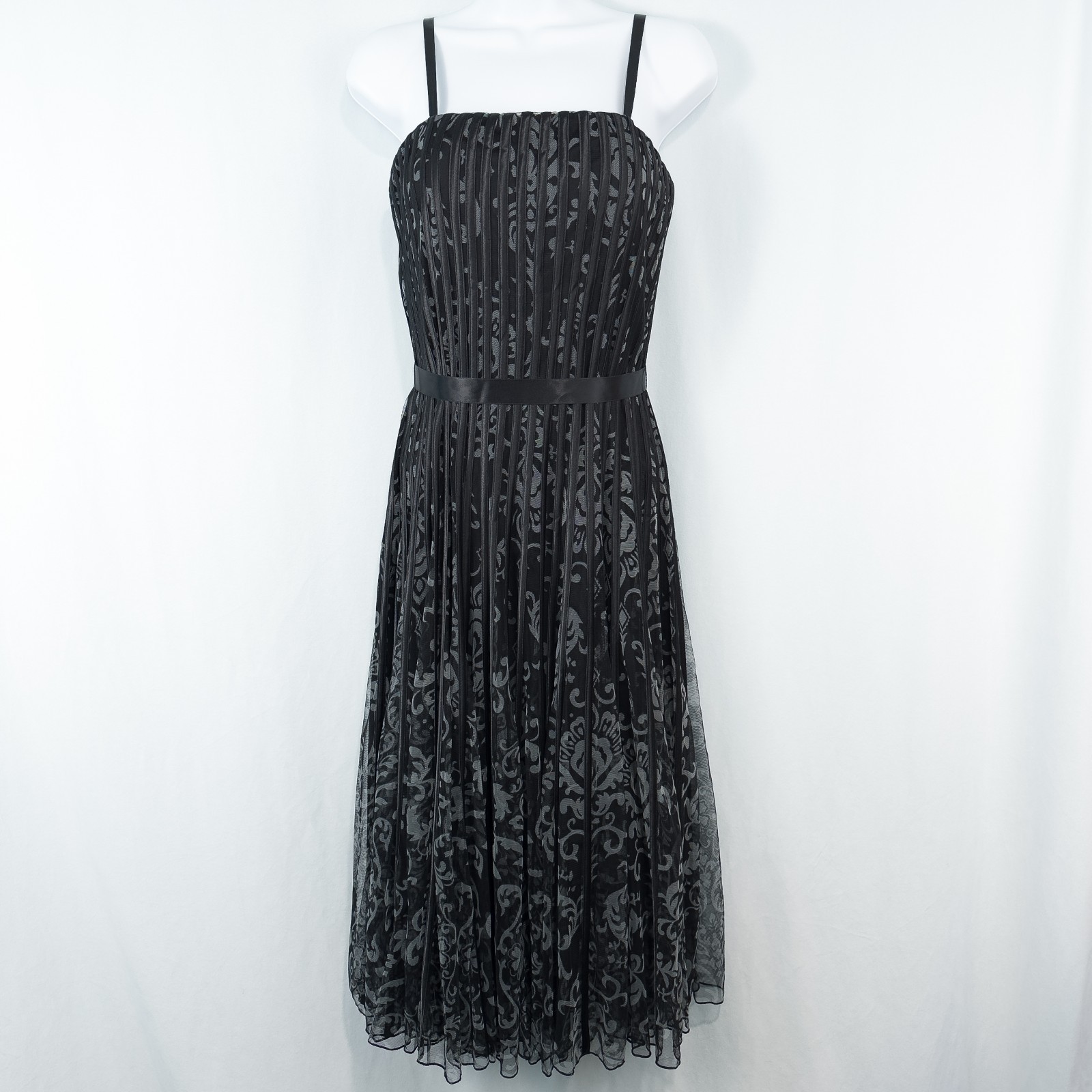 Coldwater Creek Sleeveless Ribbed Midi Dress Whimsigoth Fairy Grunge Y2K Size 8
