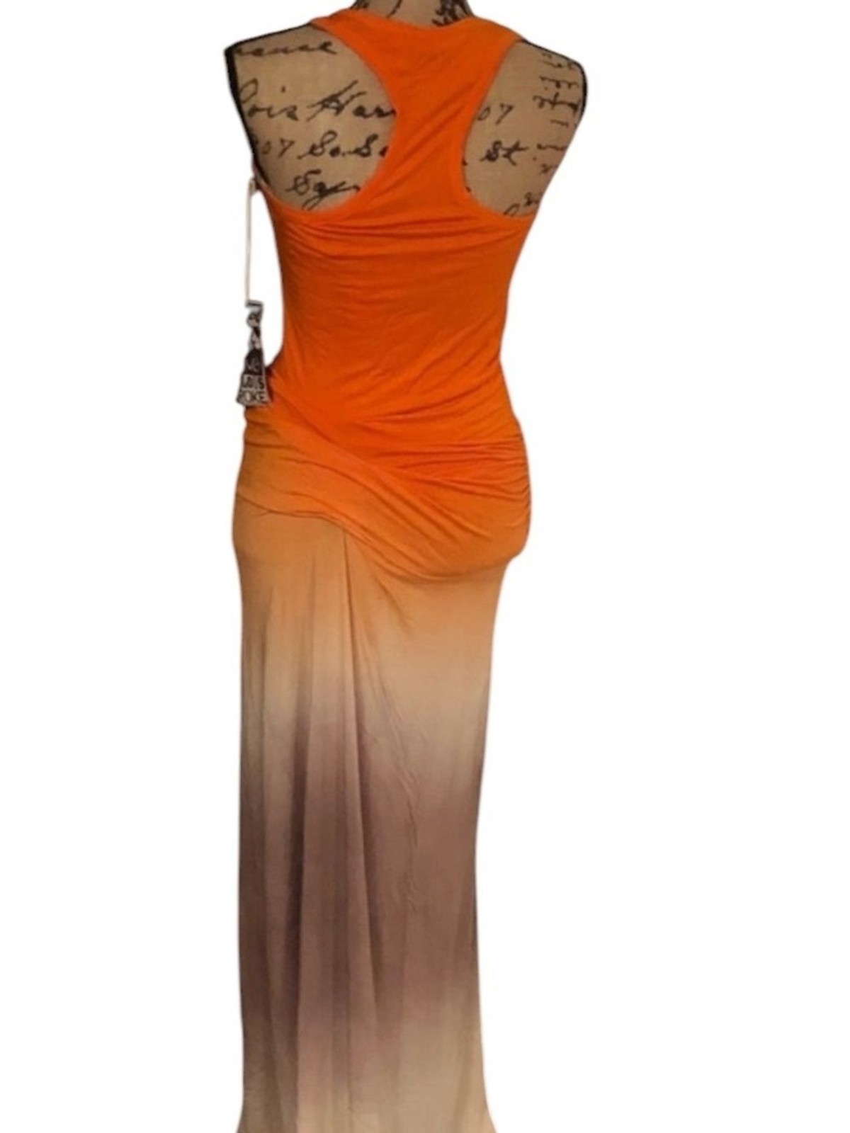 Young Fabulous and Broke Hamptons Maxi Ombre Tie Dye L Orange Cream Tan