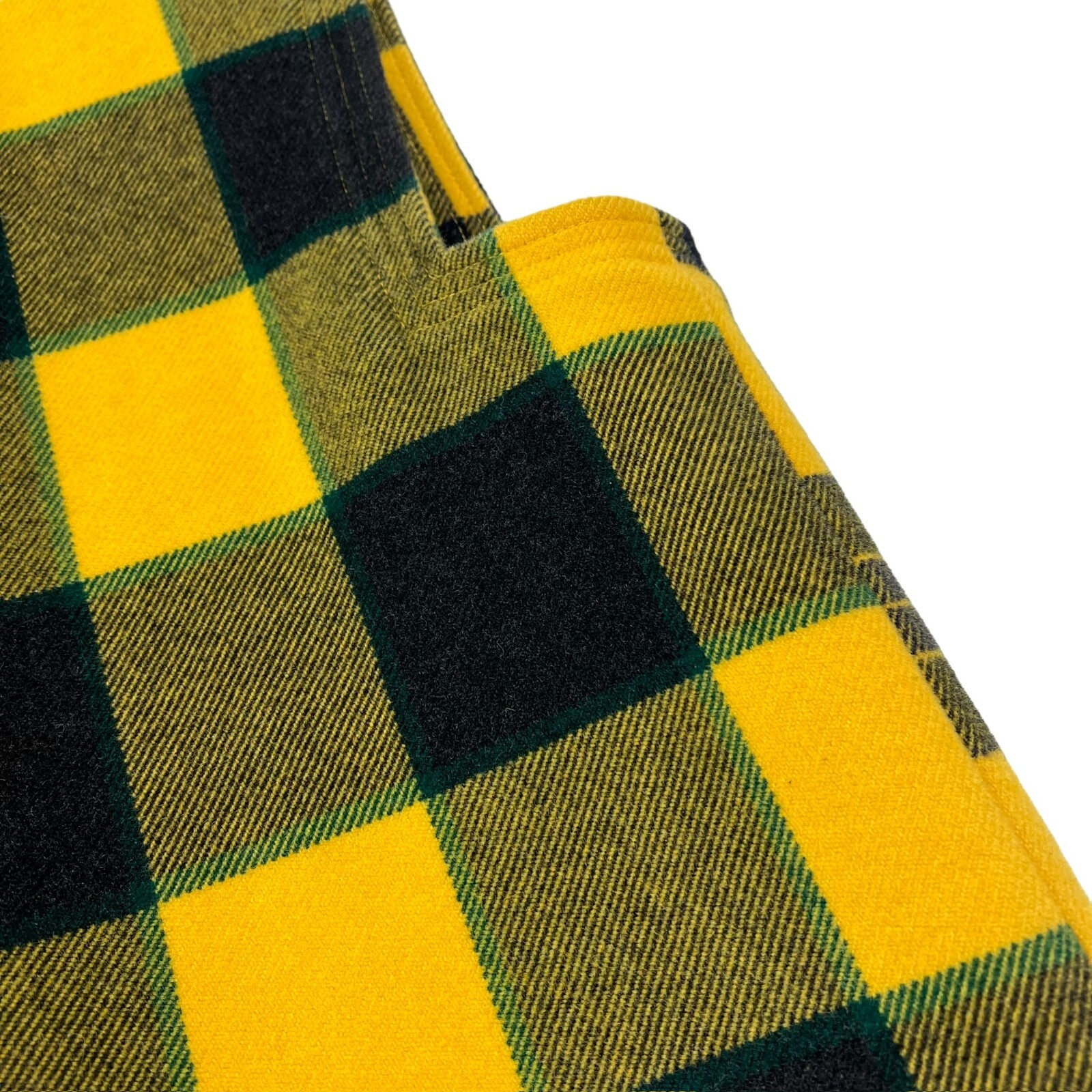 Gianni Versace Double Breasted Shift Dress Wool/Cashmere Tartan Plaid • 38 Italy