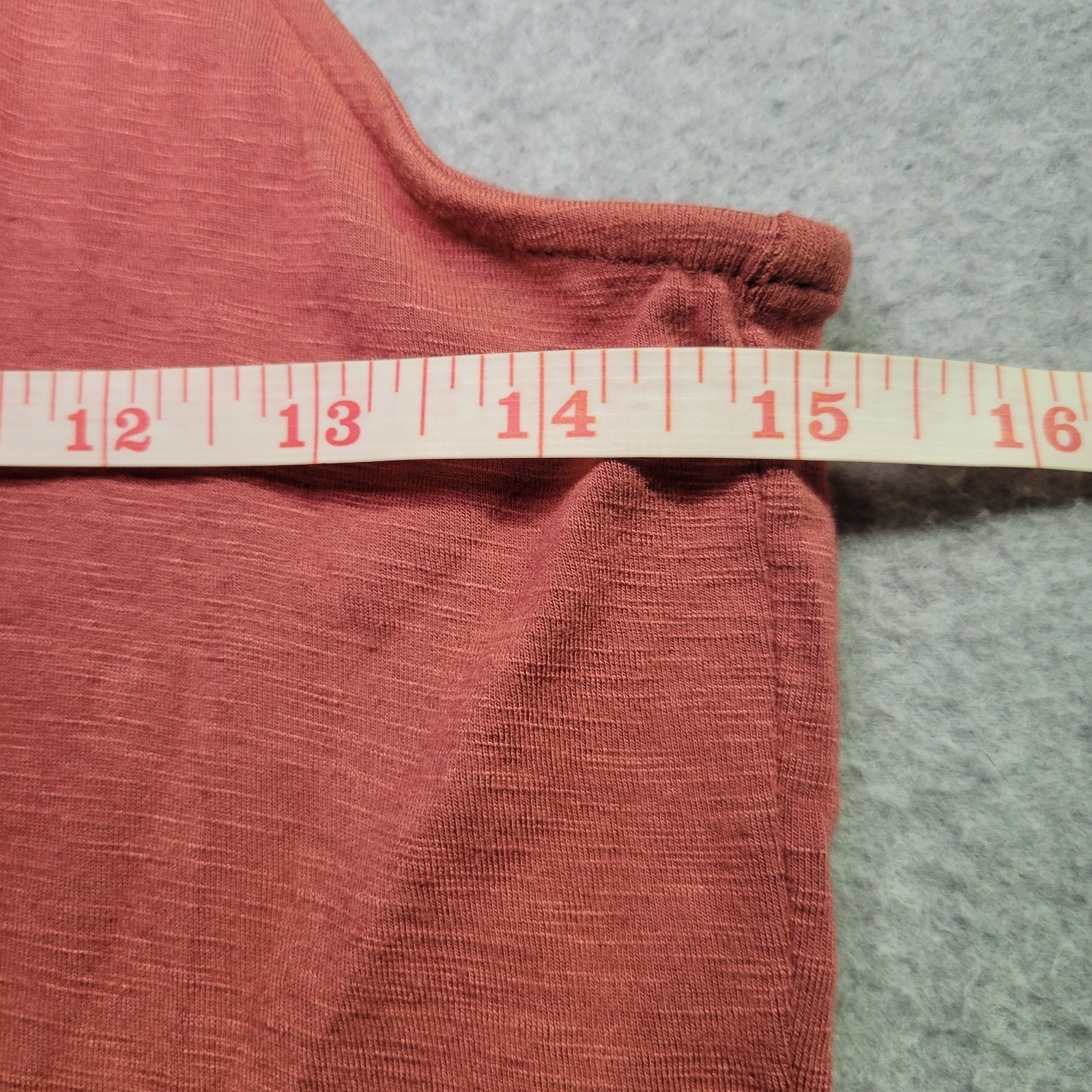Dolan Left Coast Collection Mixed Media Tank Dress Rose Terracotta V-Neck Small