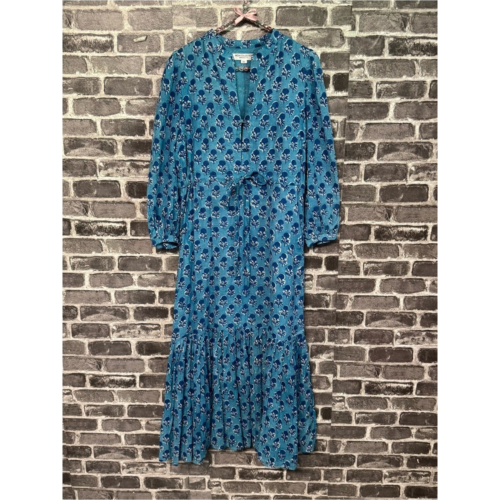 India Collection BY EMERSON FRY Danube Little Marigolds Frances 2 Dress XS