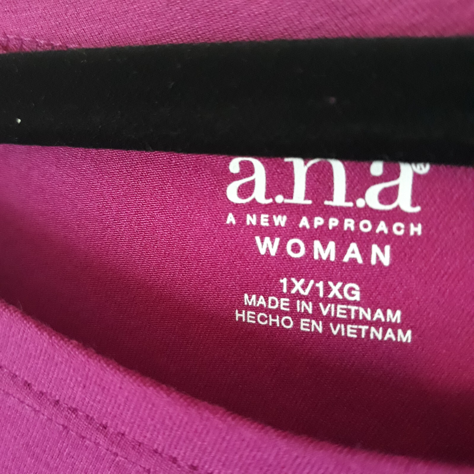 a.n.a. Fusia Woman 1X short dress or Top be creative