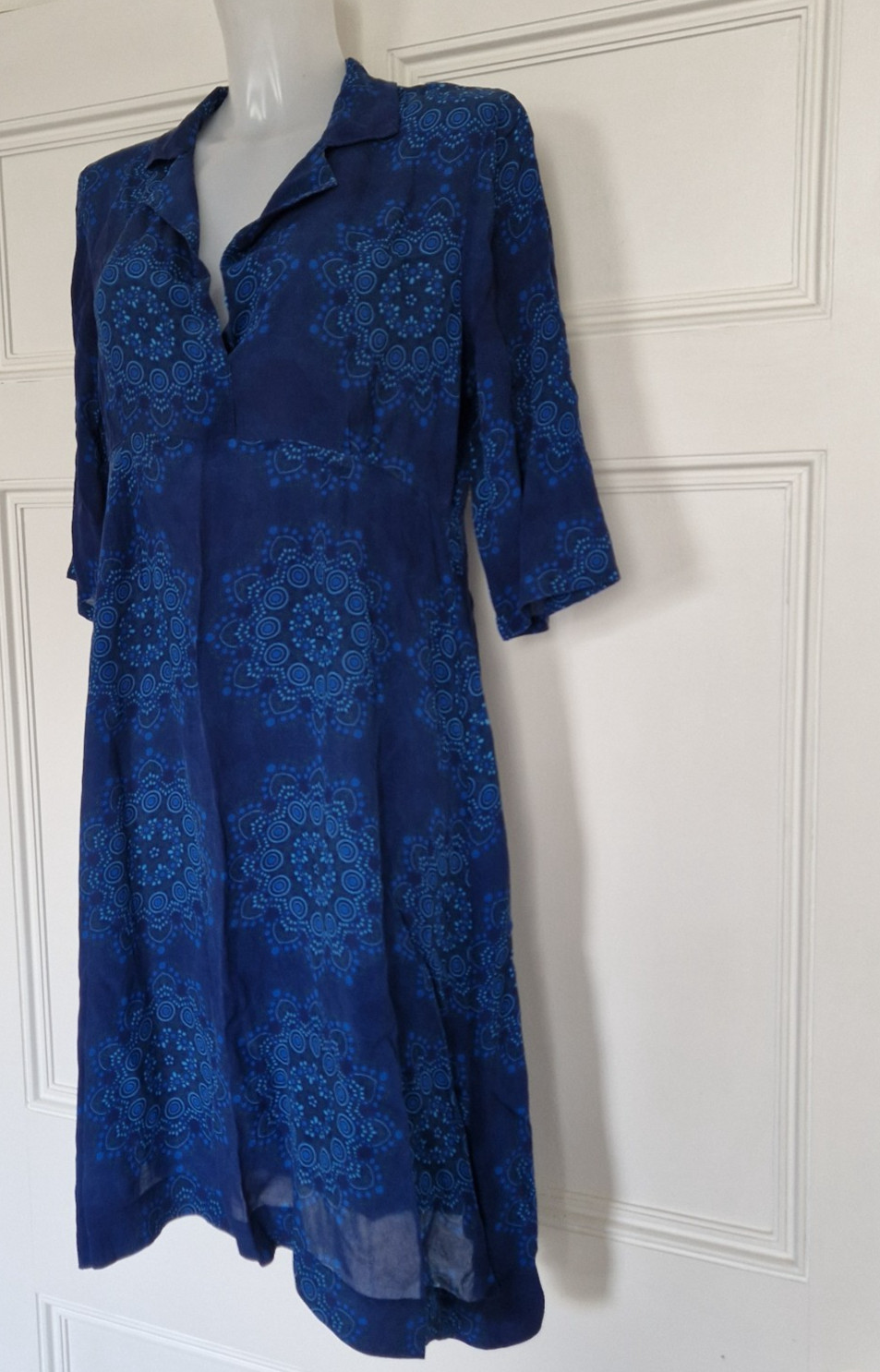 Oneseason Australia One Season Maldives blue Jazz dress Size S