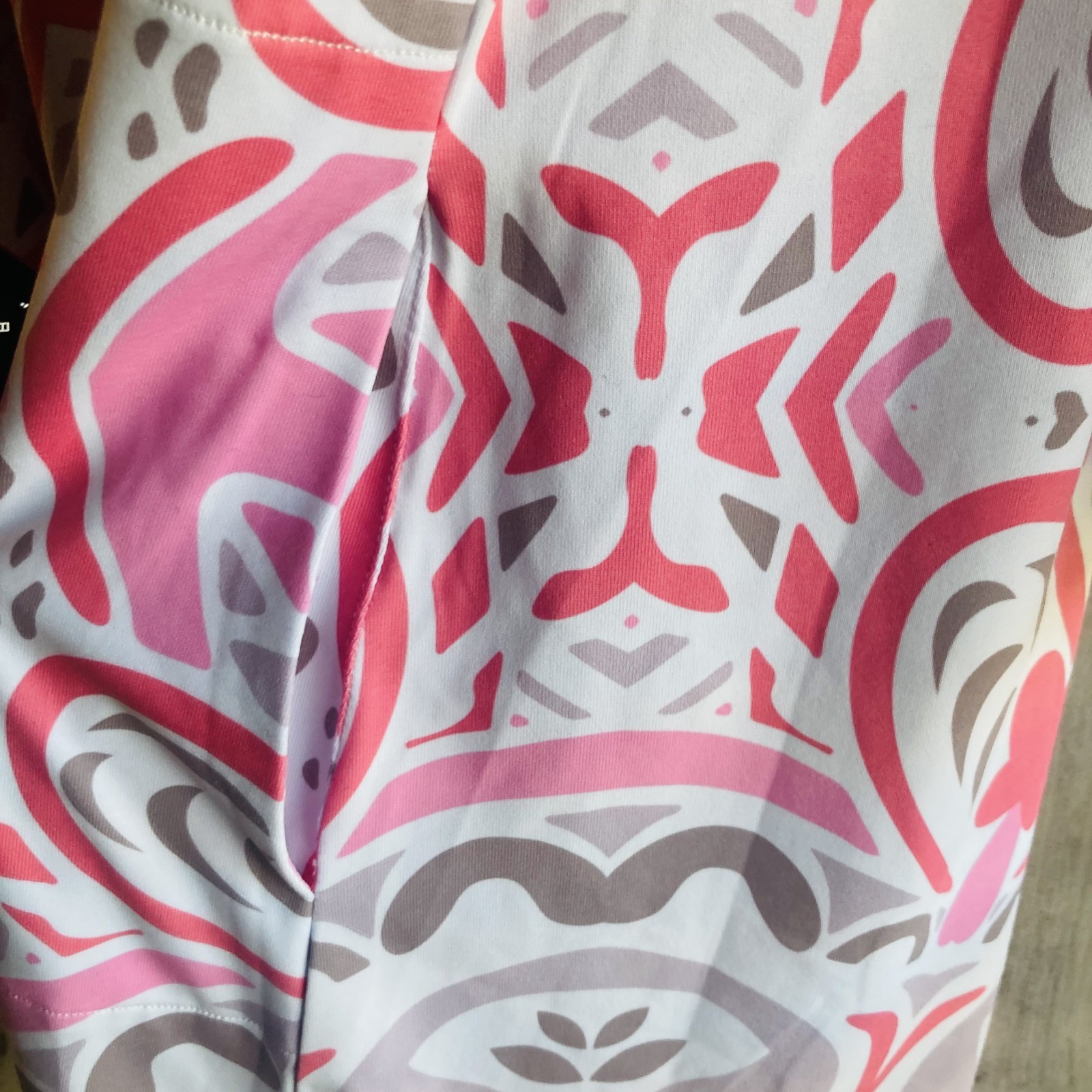 NWT Lightbare UPF 50+ Dress XL Pink UV Sun Protection Pockets Moisture Wicking