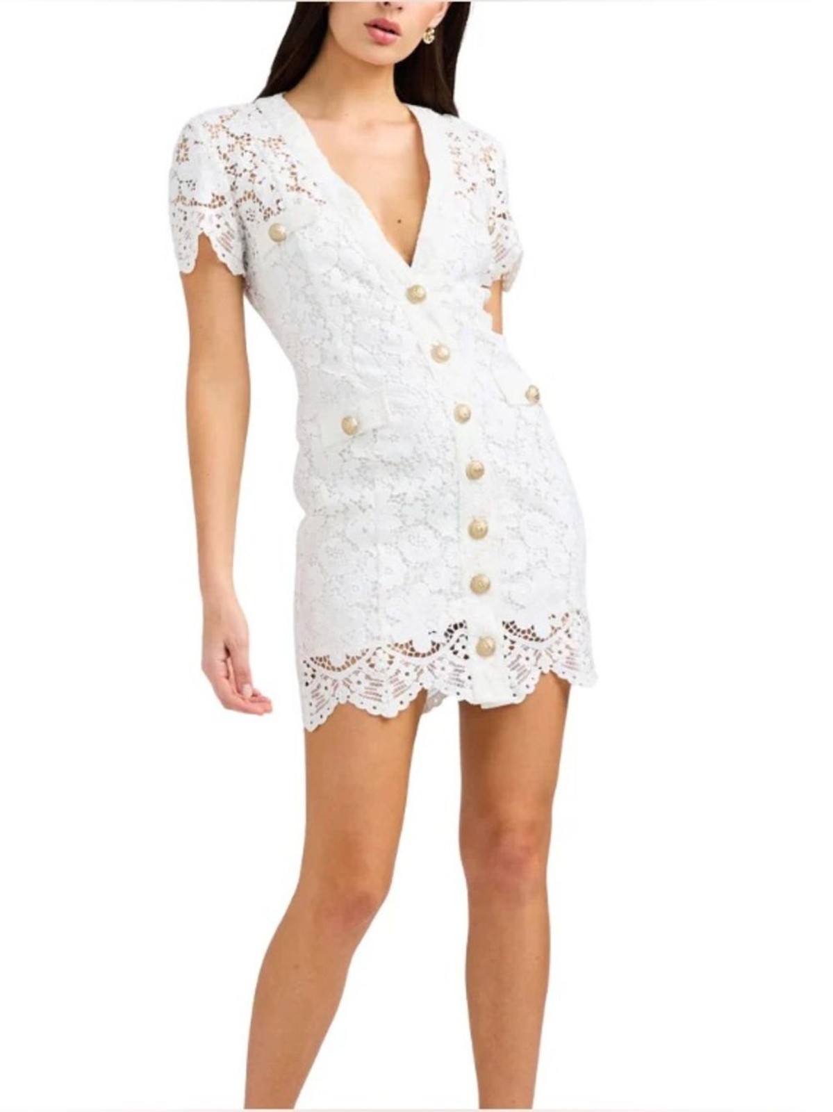 Generation love Anne Lace mini Sheath Dress womens size xl cottagecore NWT