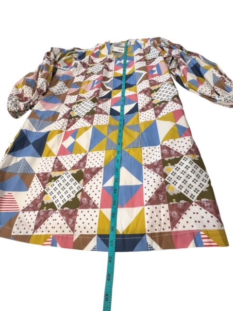 Brooke Wright Willow Quilt Dress Cotton Poplin Size Medium Cottage NWT USA MADE
