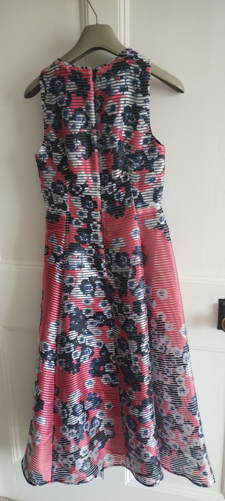 LK Bennett Occa dress pink Jellybean UK6 US2 races summer wedding guest
