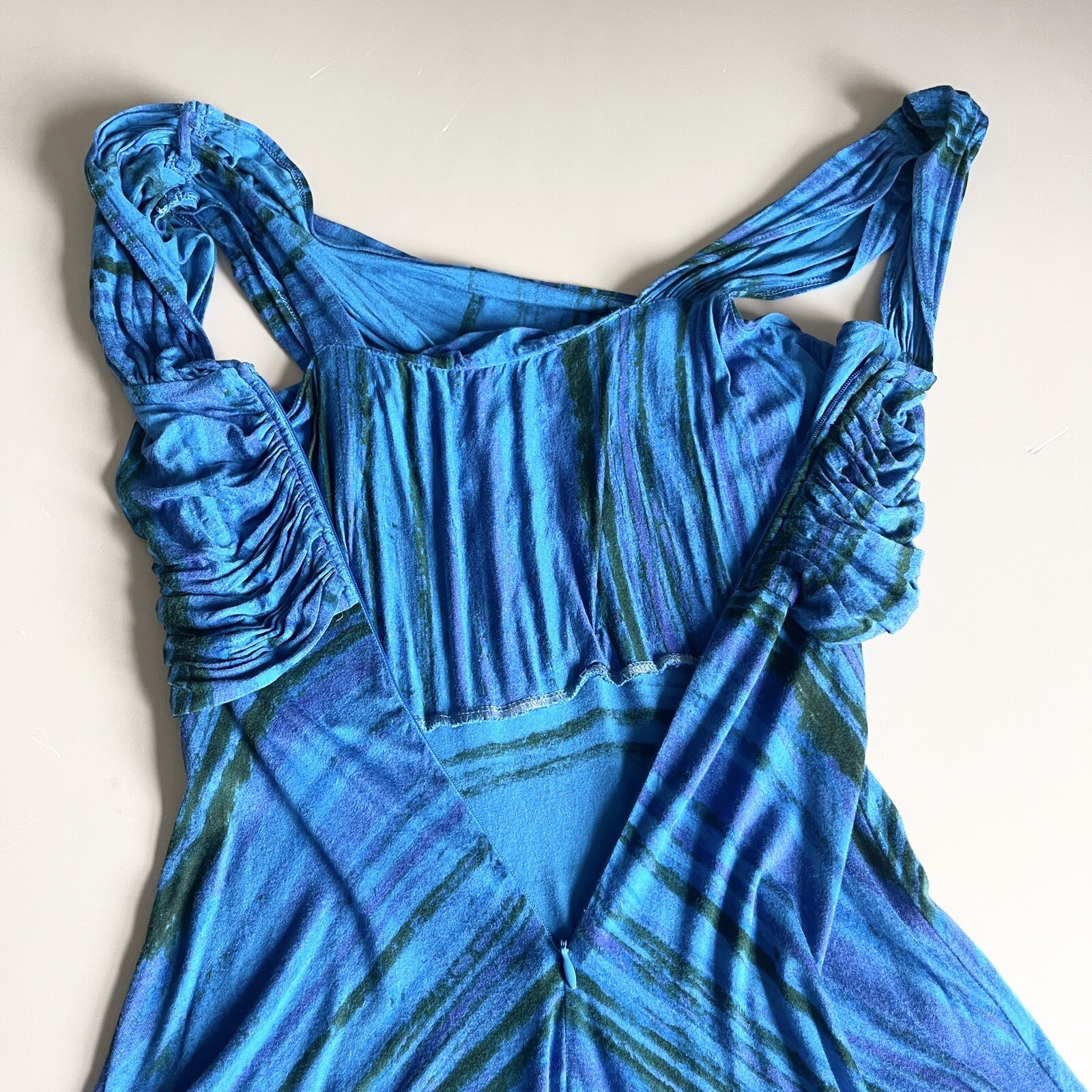 Plenty By Tracy Reese Surplice Jersey Knit Dress Women’s Size S Blue