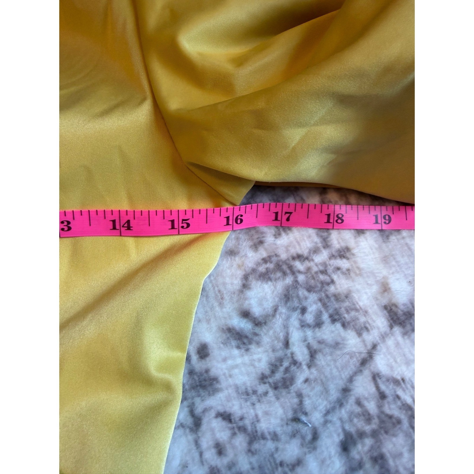 DO+BE Womens Yellow Bell Sleeves Deep V-Neck Mini Dress Mustard Size Small