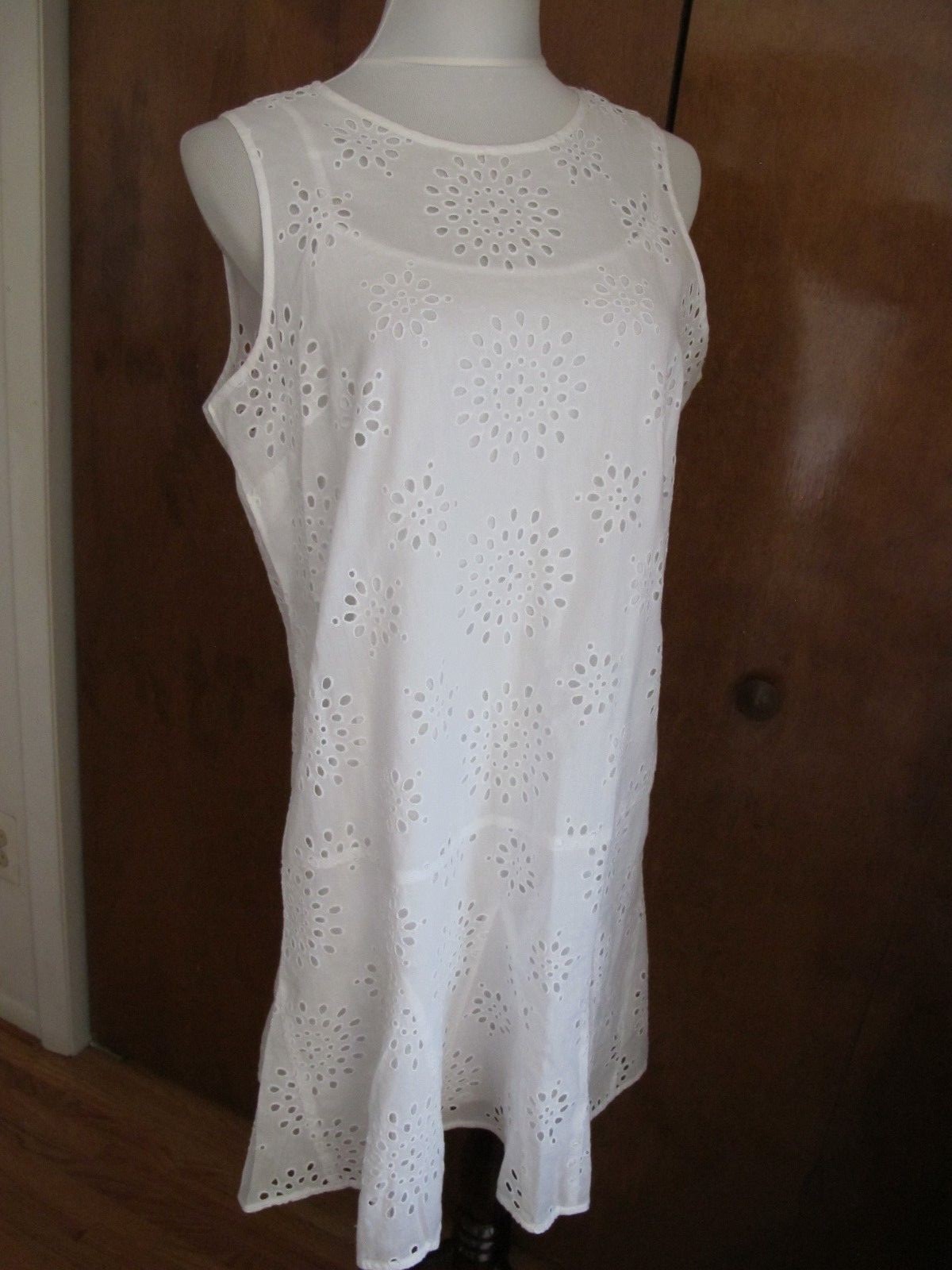 Michael Kors Women’s White Lightweight Lined Dress 12