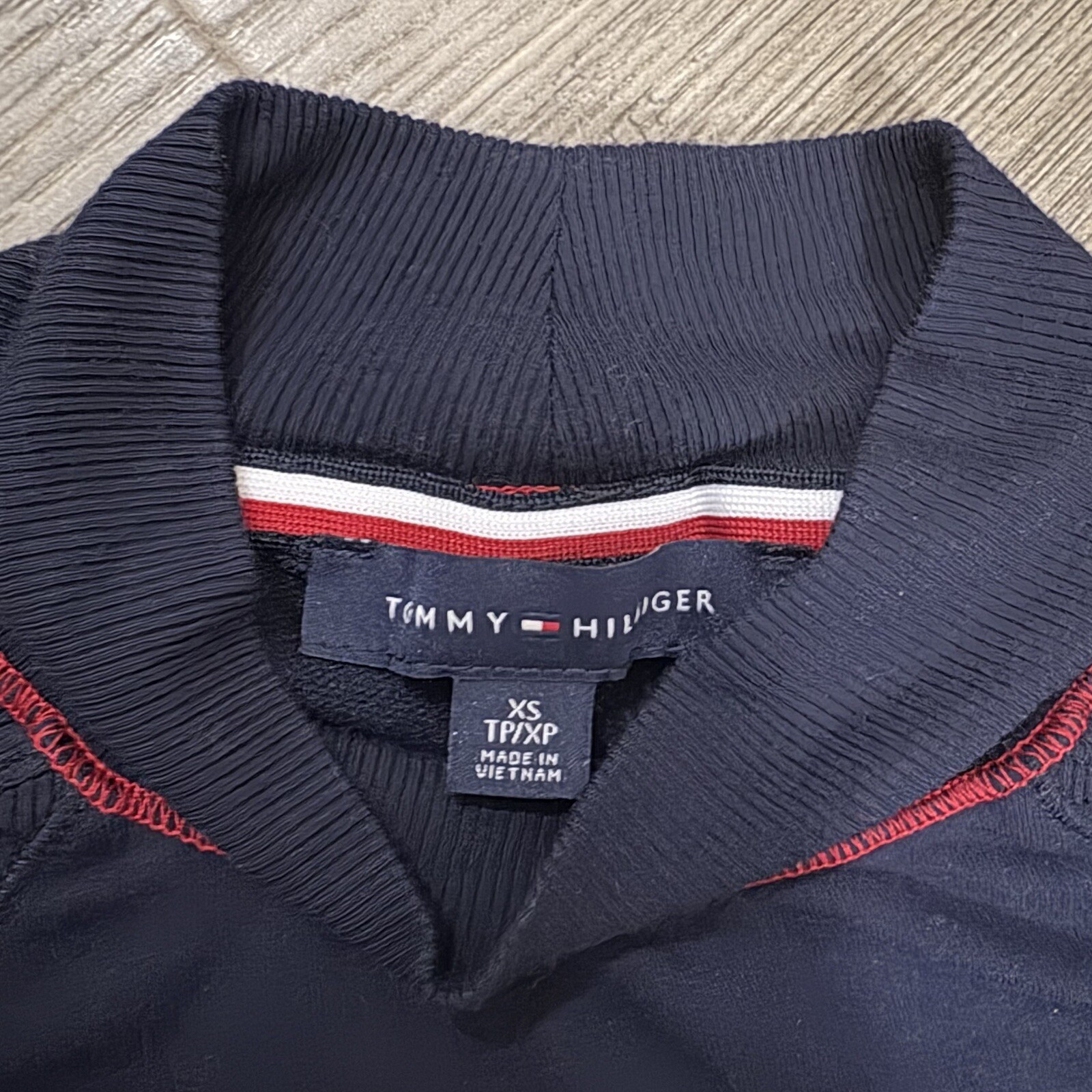 Tommy Hilfiger Women’s Mock Turtle Neck Dress Dark Blue Navy Size XS Ultra Soft