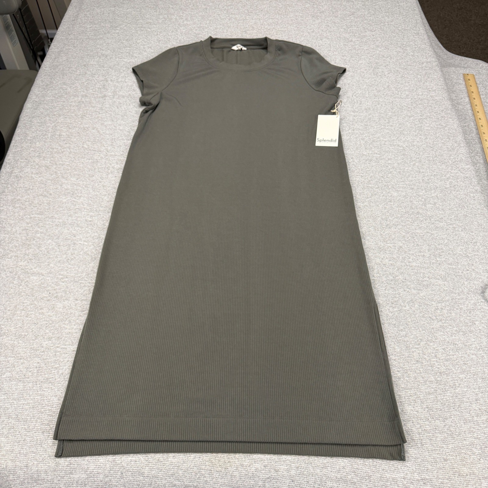 Splendid Splendid Collection Ribbed knit T-shirt DressXL