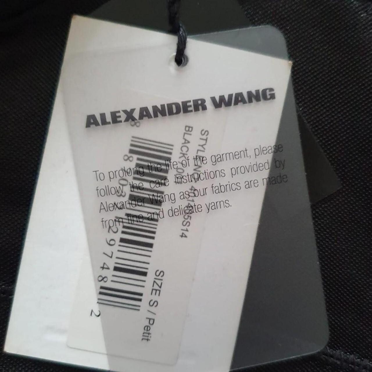 T By Alexander Wang Black Scuba Mini Dress – Size S – New with Tags
