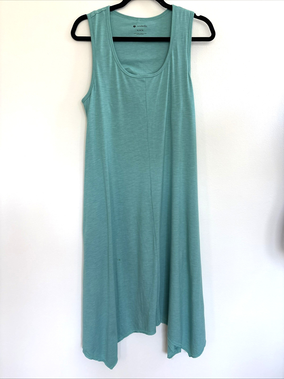 Arabella Maxi Sundress Lagenlook Built in Support Cottagecore Sharkbite Hem | M