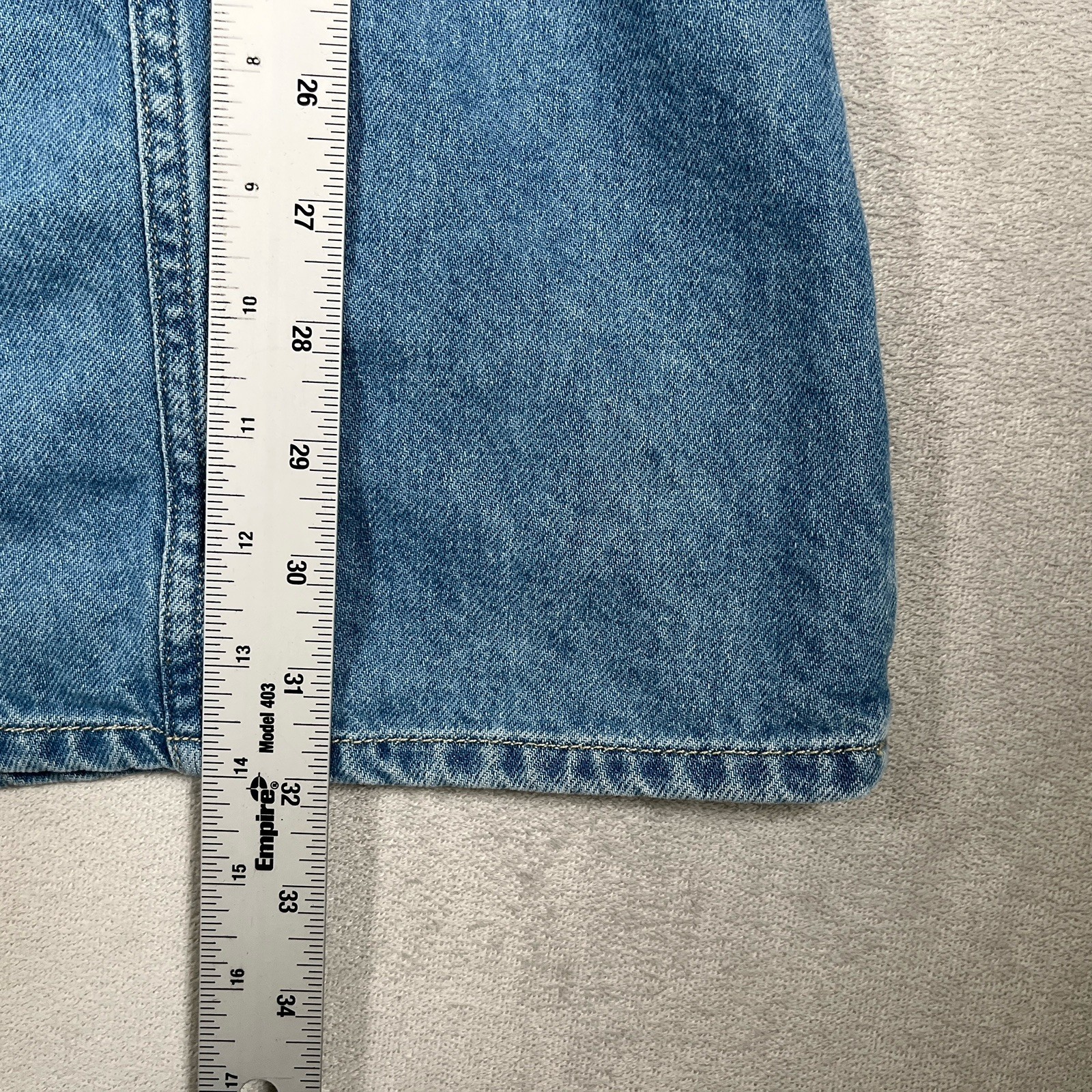 Tommy Hilfiger Jeans Slim Short Sleeve Dress Women M Denim Medium Wash Snap