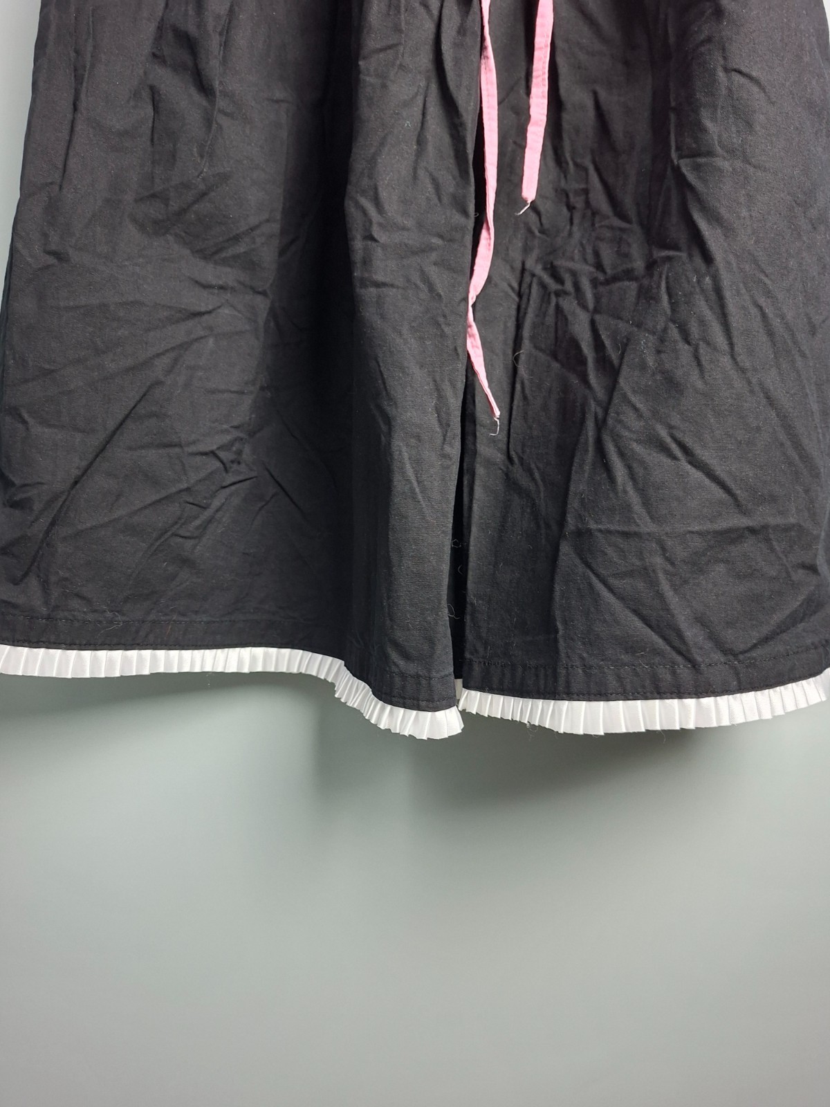 Vintage Trachtenpoint German Dirichlet Dress – Black & Pink – Size 36