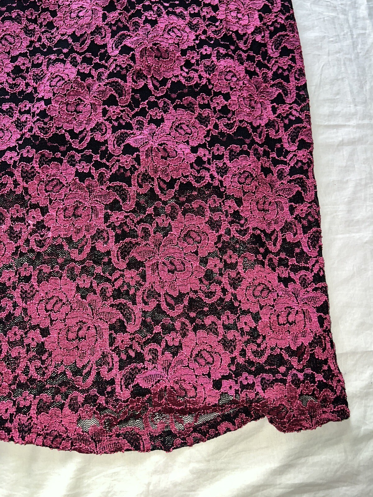 My Bump Size M Dress Lace 3/4 Sleeve Bodycon Poly Nylon Spandex 2500