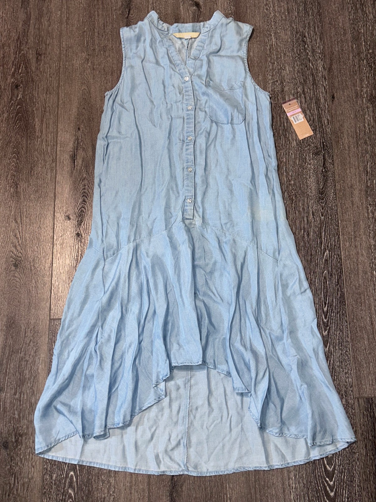 Hope & Harlow Dress Women’s Size 6 Caribbean Blue Light Blue W/Pocket NEW NWT