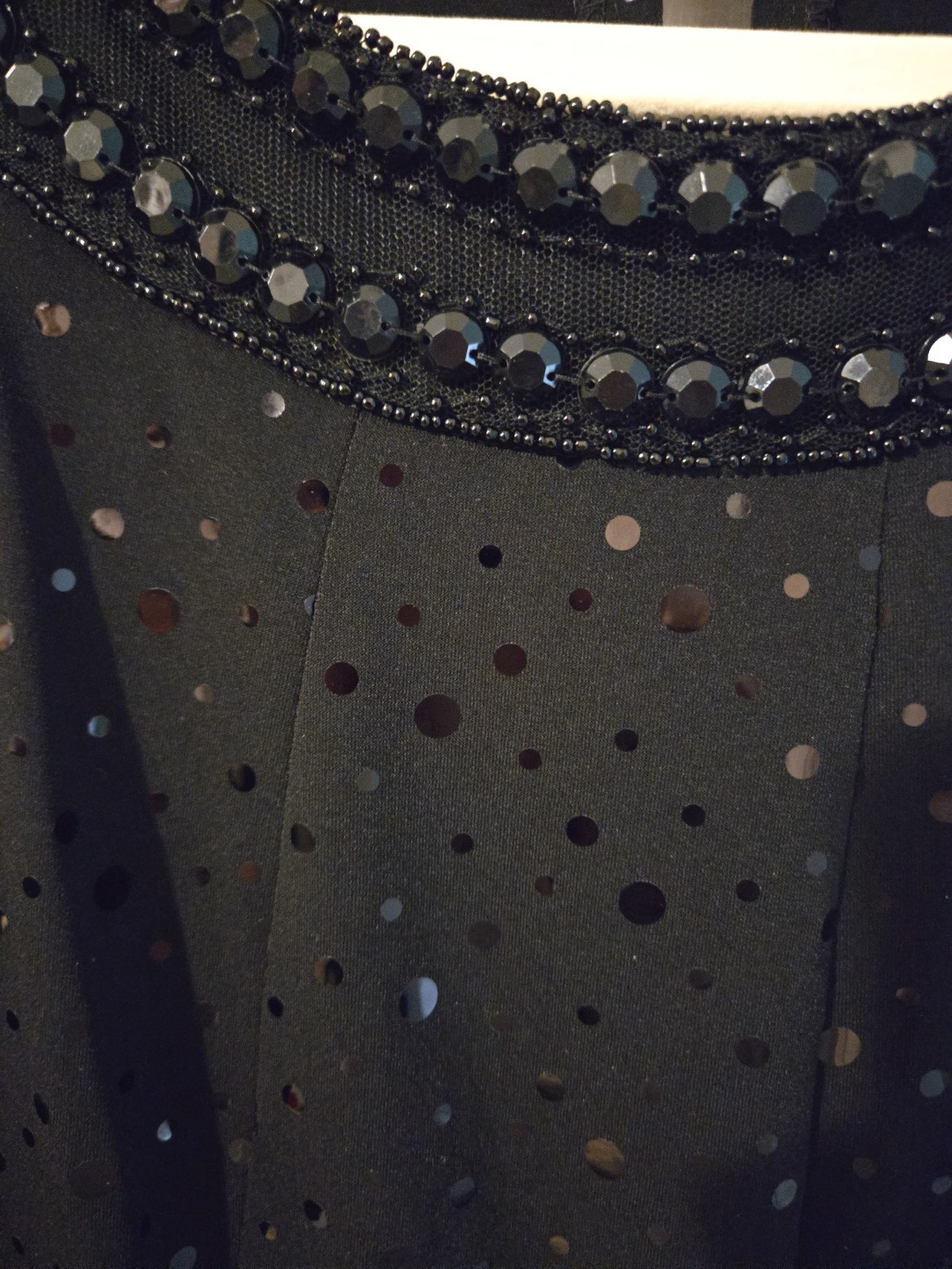 Connected Apparel Dress Black Size 12