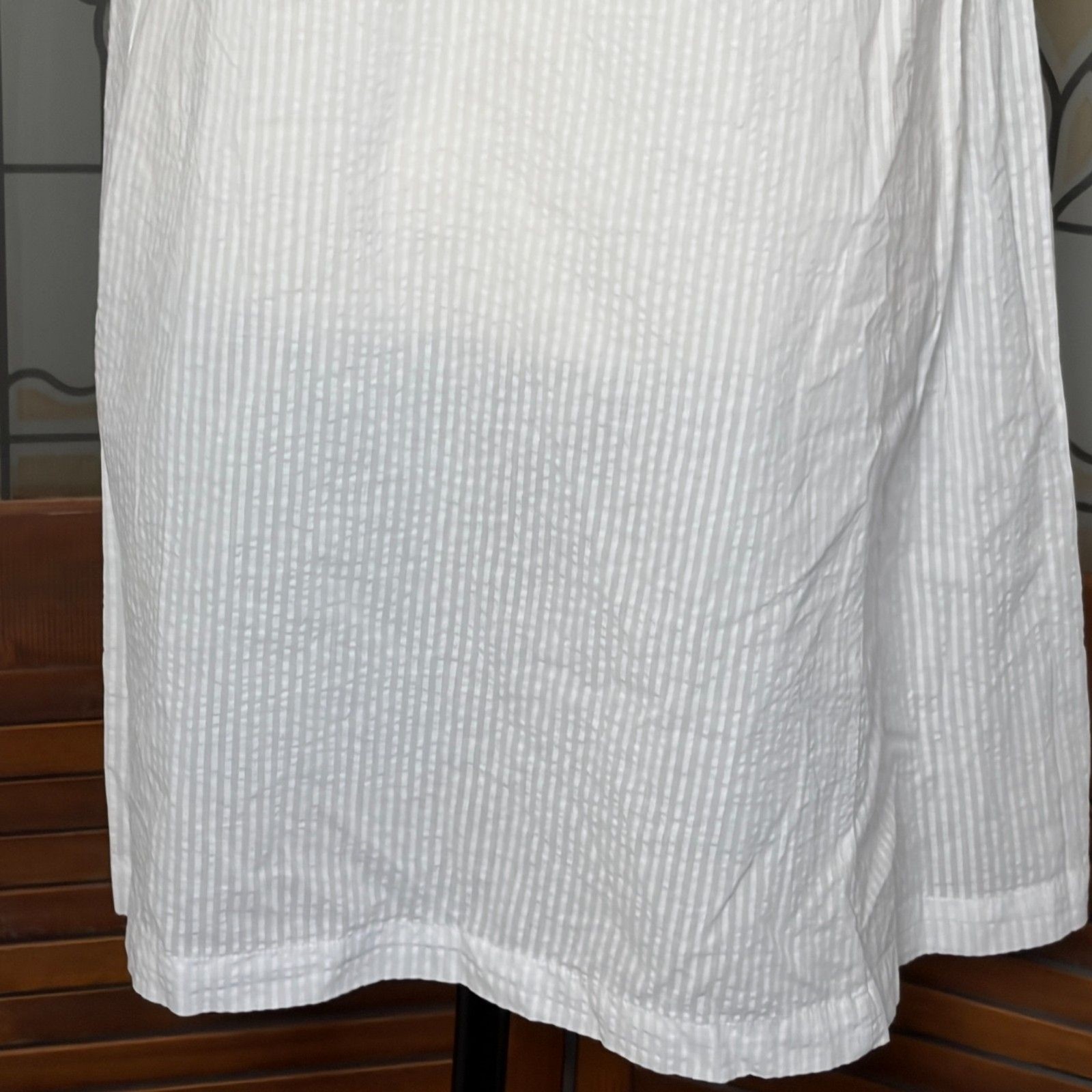 Vineyard Vines For Target NWT Seersucker Dress Colored Collar Oversized Size XS