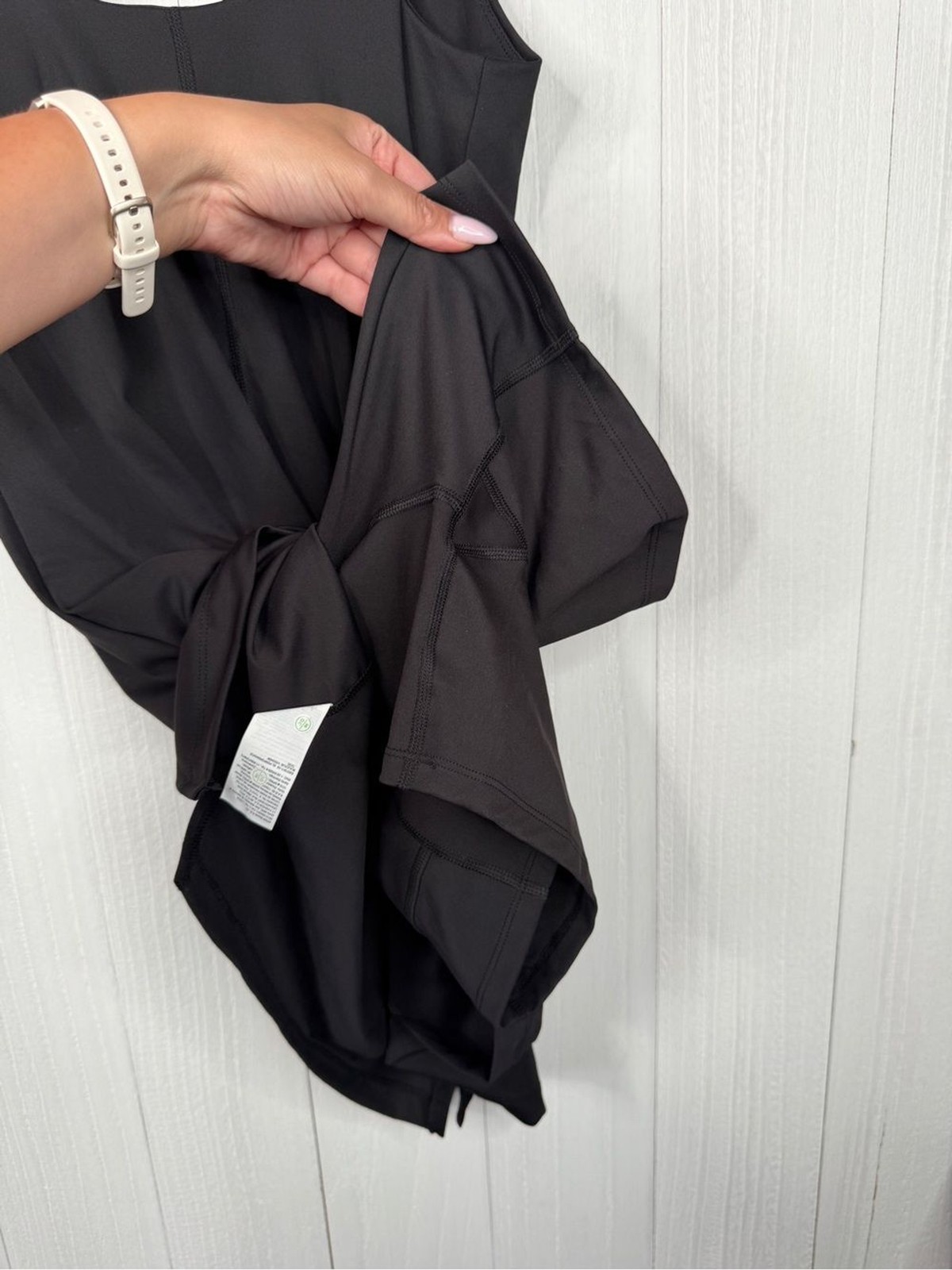 Old Navy PowerSoft Shelf-Bra Support Black Athletic Dress Size S NWT