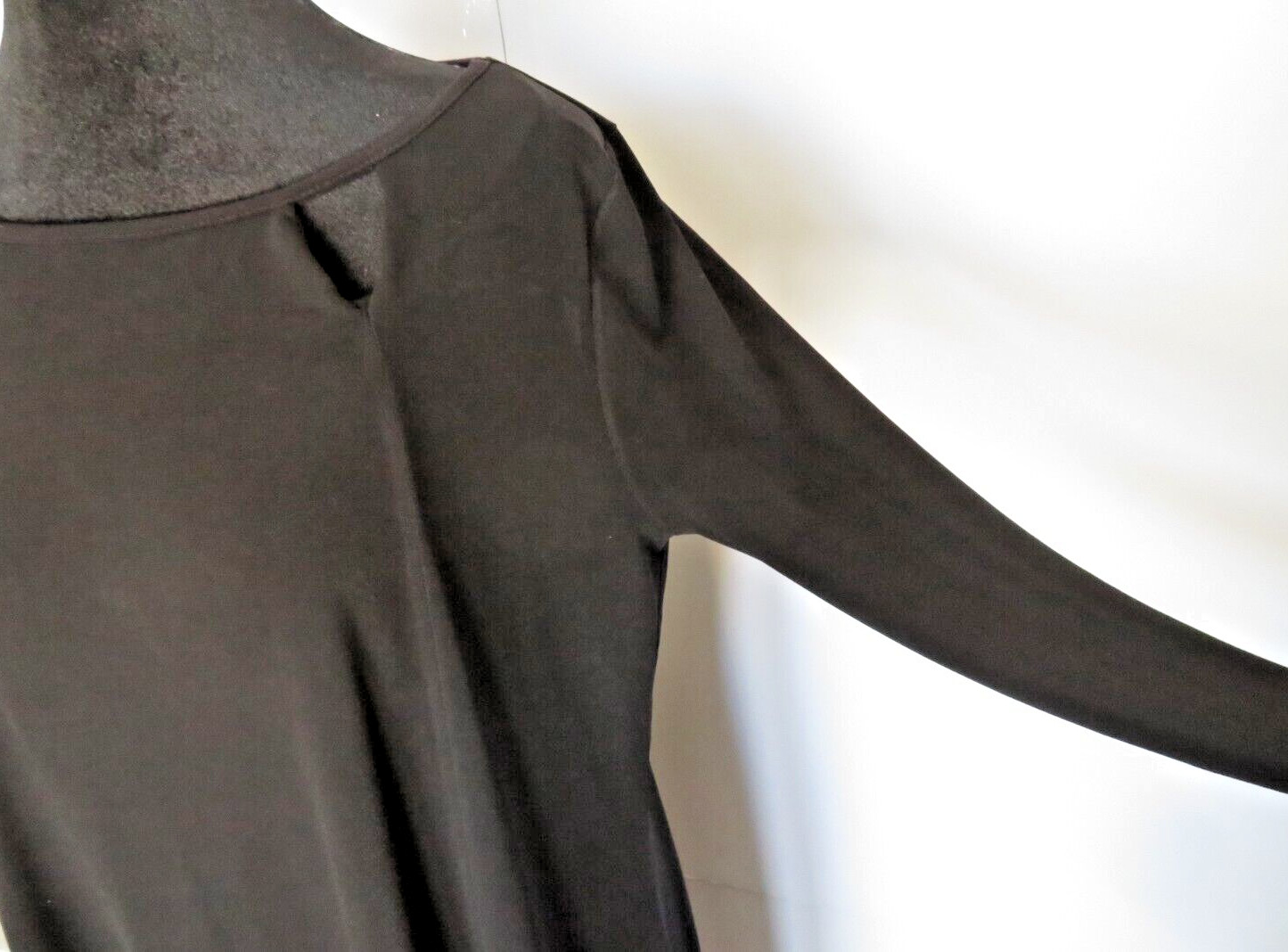LBISSE® Black Tunic With Retro Print Leggings Multi-Color Pinks Grays Size Large