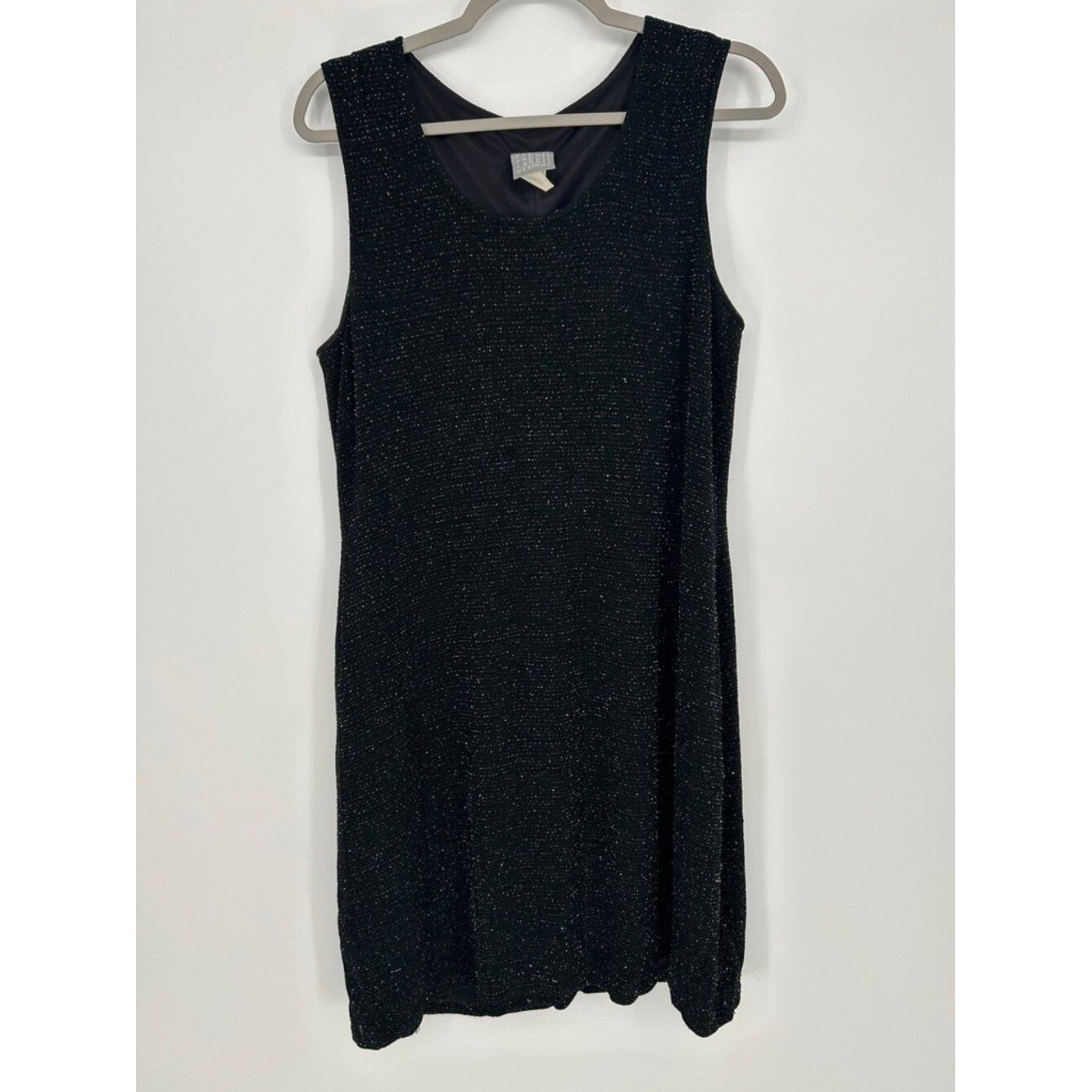 Rabbit Designs Metallic Shimmer Shift Women’s 16M Cocktail Little Black Dress