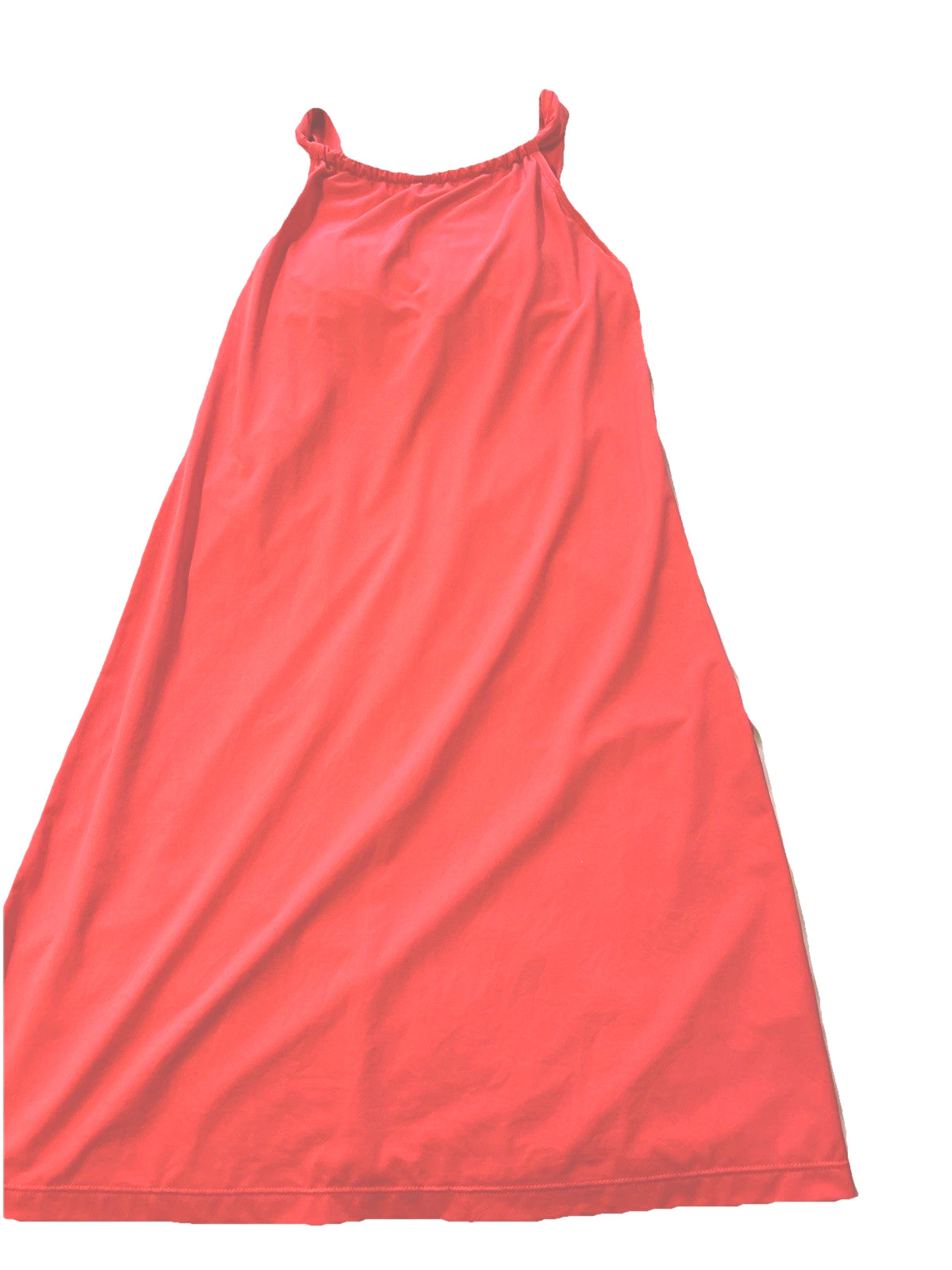Athleta Kokomo Swim Dress Halter Tie Back Padded Built in Bra Swim Women’s Small