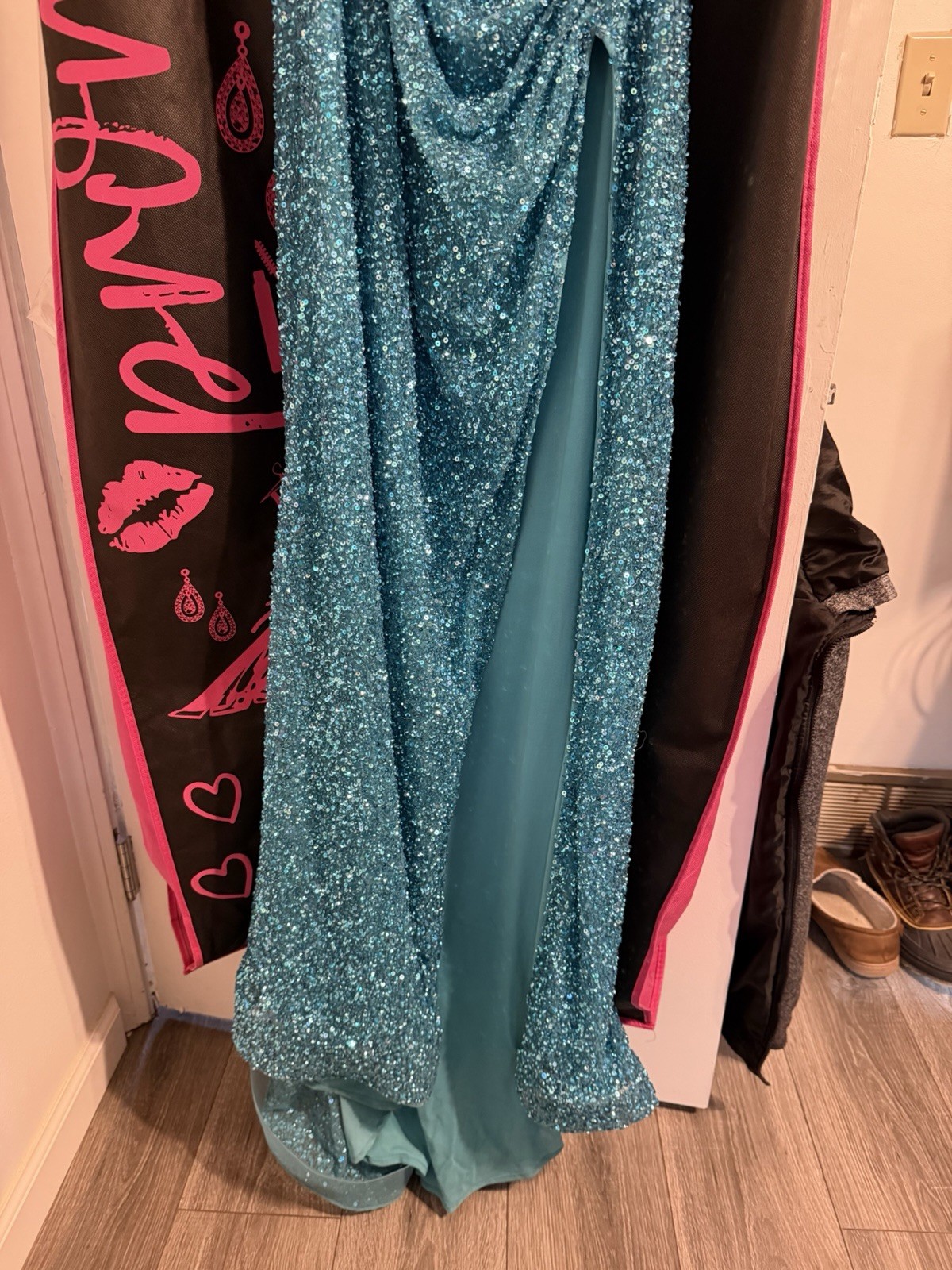 Beautiful sequence prom dress