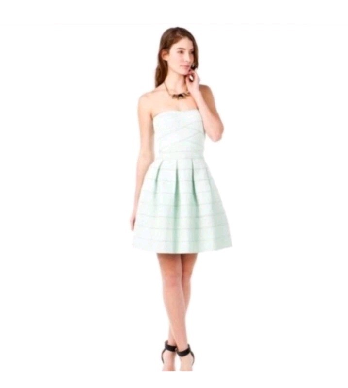 Francesca’s Jun & Ivy Bandage Fit & Flare Dress – Size Small