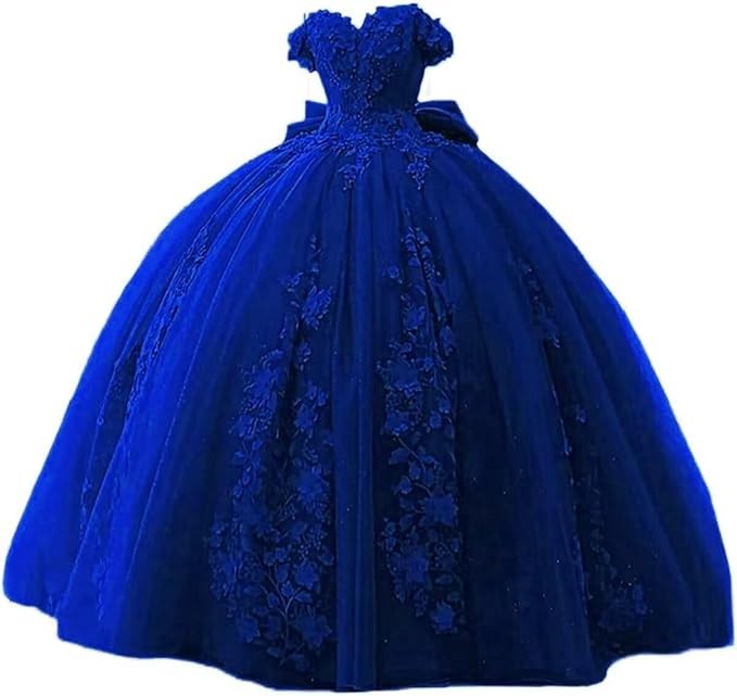 Quinceanera Dresses Sweet 15 / Sweet 16 Ball Gowns 3D Flowers