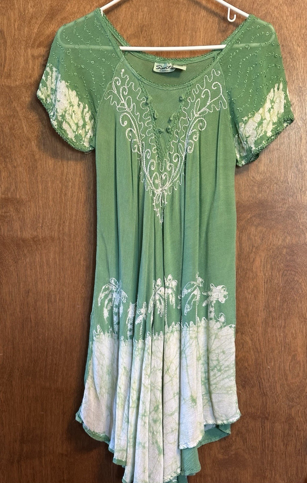 Sante’ Classics Dress One Size Cottagecore Loose Flowy Comfort Tropical