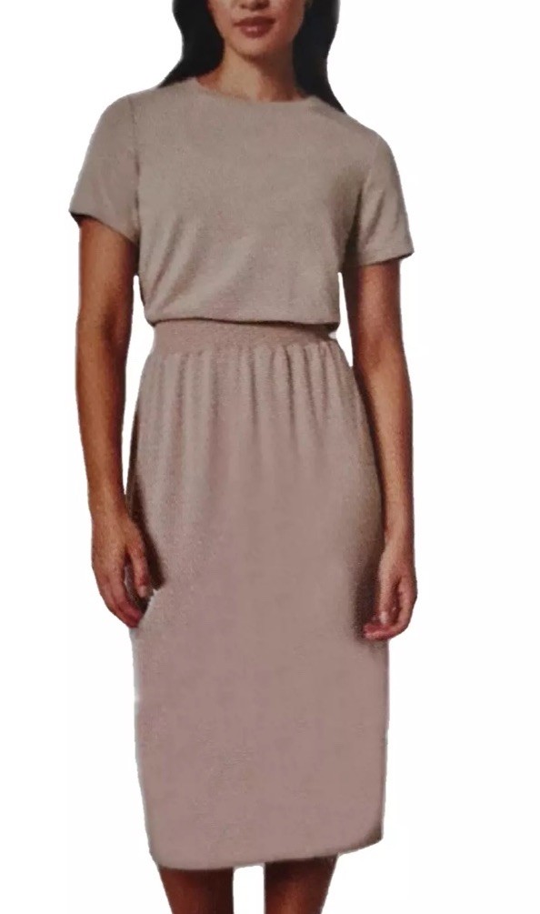 Mondetta Midi Dress With Elasticated Waist Size XL