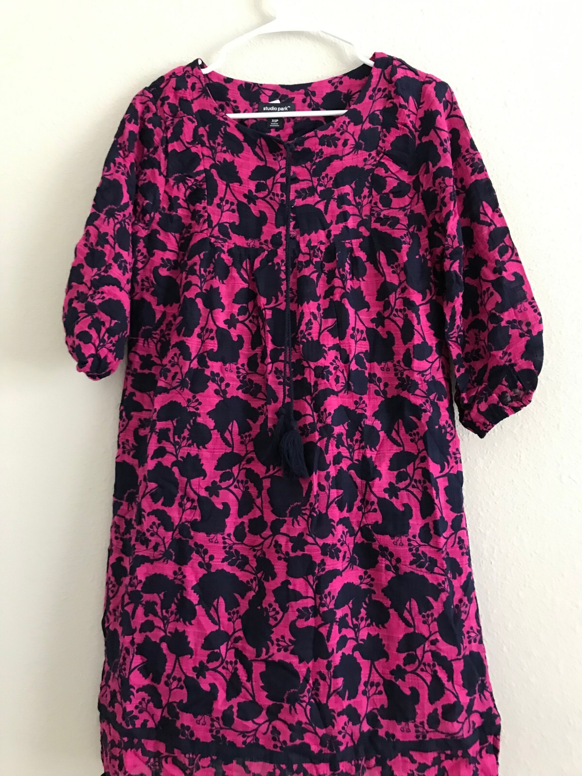 Studio Park x Amy Stran TALL Dress /Removable Belt – Berry (Sz 2XT) a648606 –