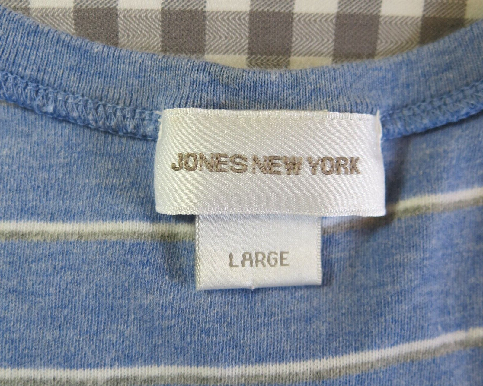 Jones New York striped mini dress Large